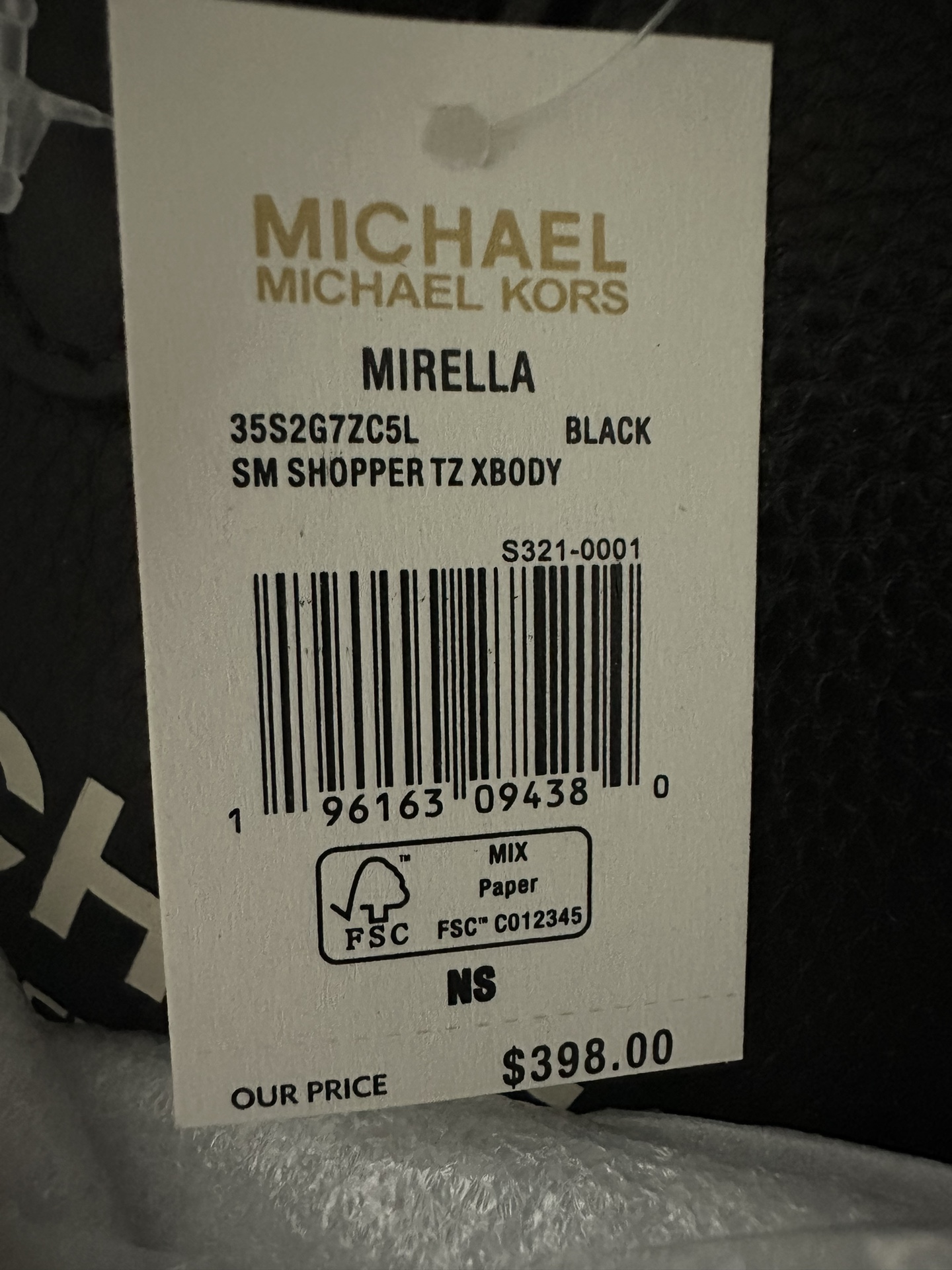 Michael Kors 小号独家新款帆布同款