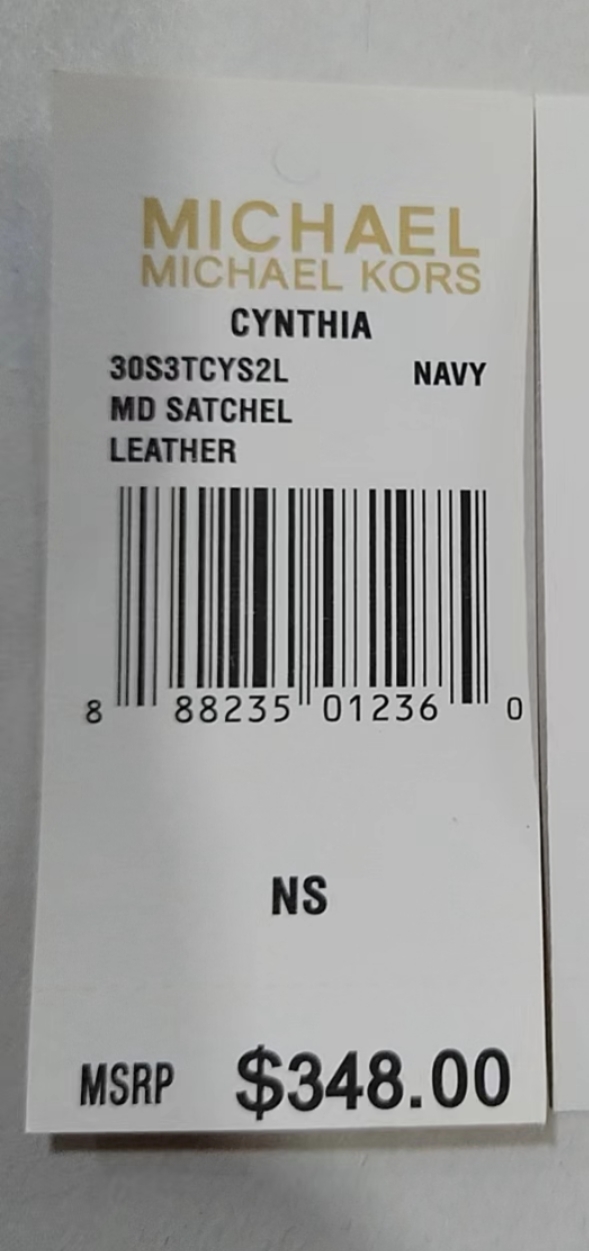 Michael Kors 中号 款玳瑁包还有，深兰不多了