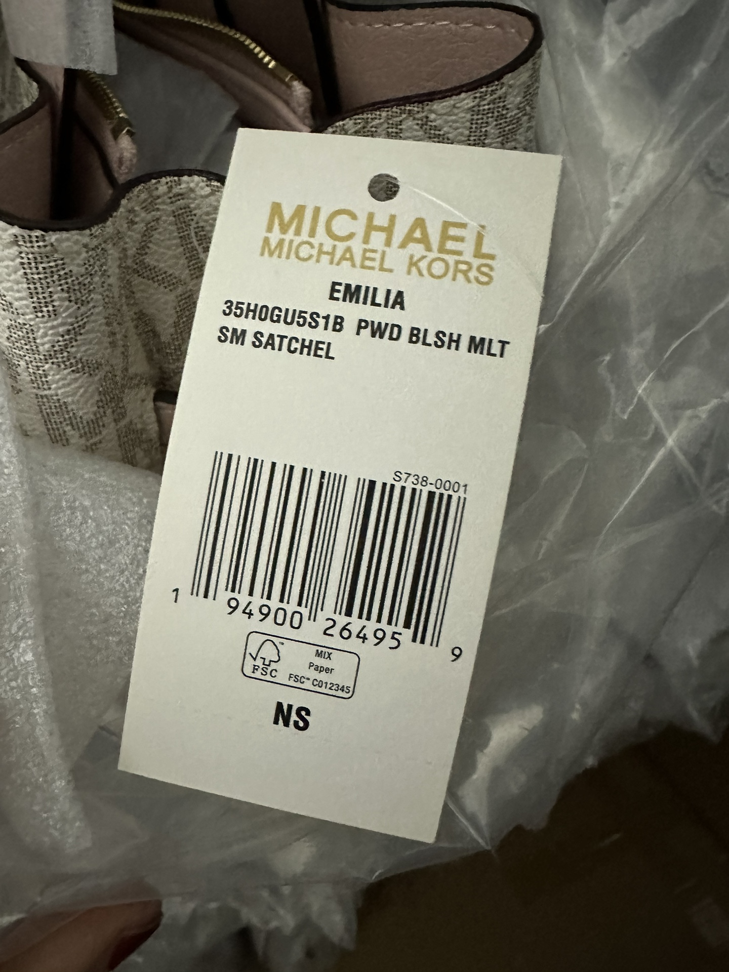 Michael Kors 独家新款，铂金耳朵包