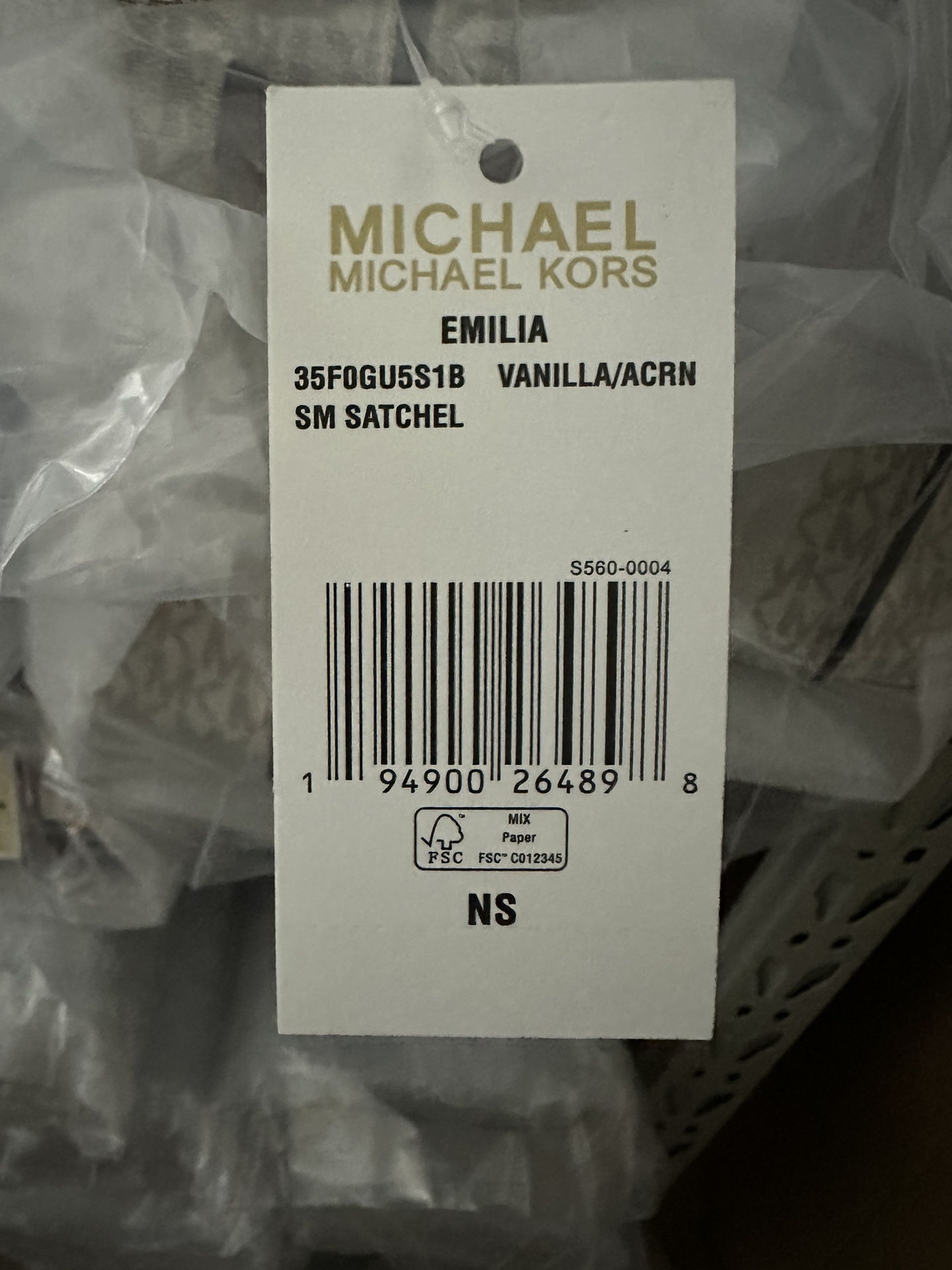 Michael Kors 独家新款，铂金耳朵包