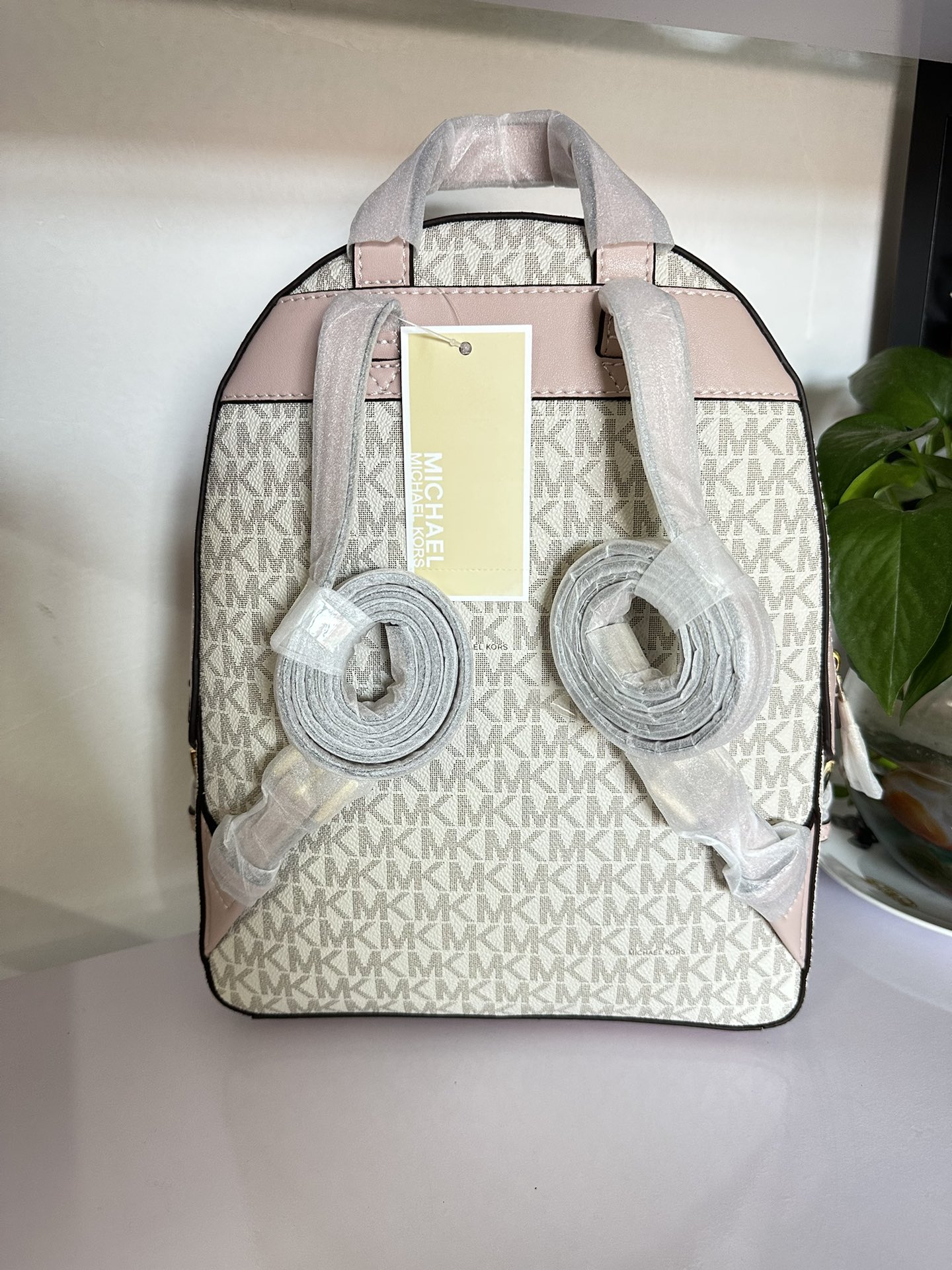 Michael Kors 2024年新款AMK背包2拼皮中号 A