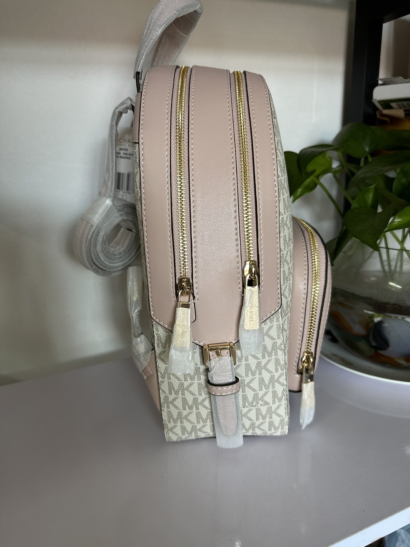 Michael Kors 2024年新款AMK背包2拼皮中号 A