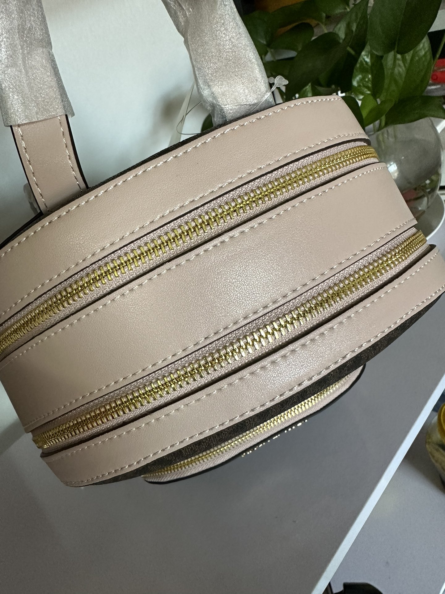Michael Kors 2024年新款AMK背包2拼皮中号 A