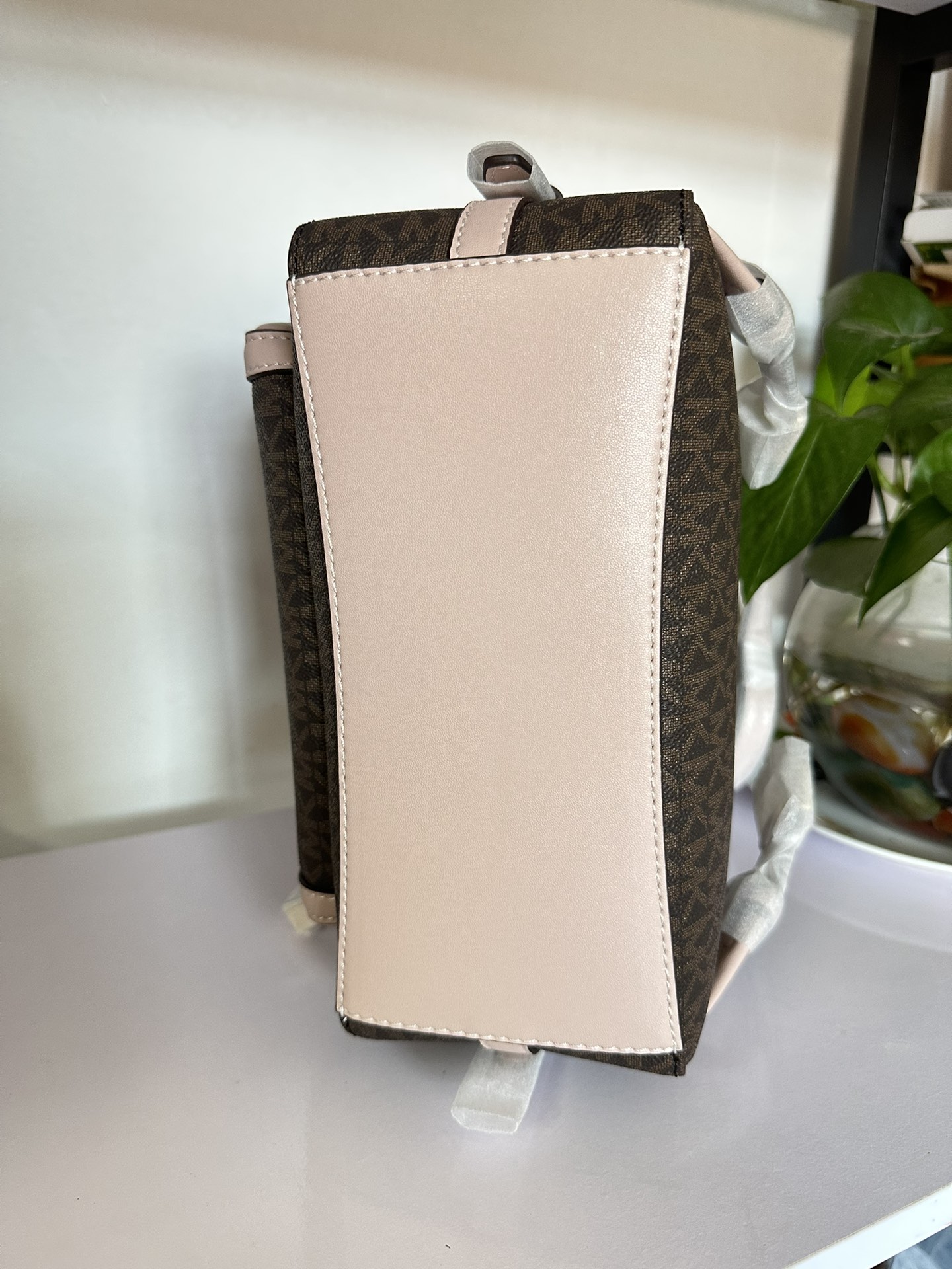 Michael Kors 2024年新款AMK背包2拼皮中号 A