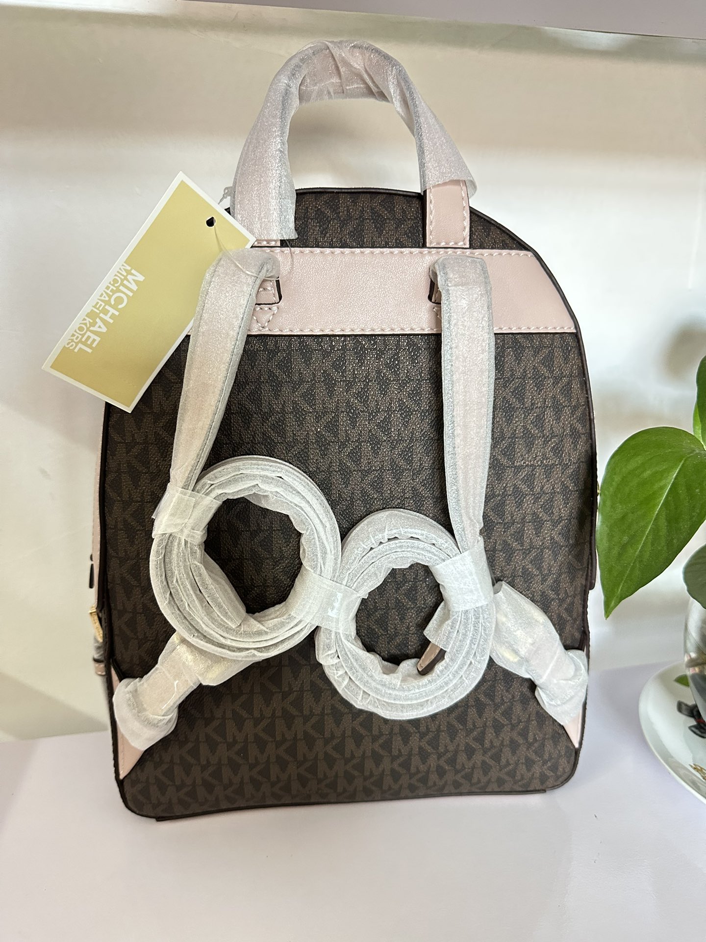 Michael Kors 2024年新款AMK背包2拼皮中号 A