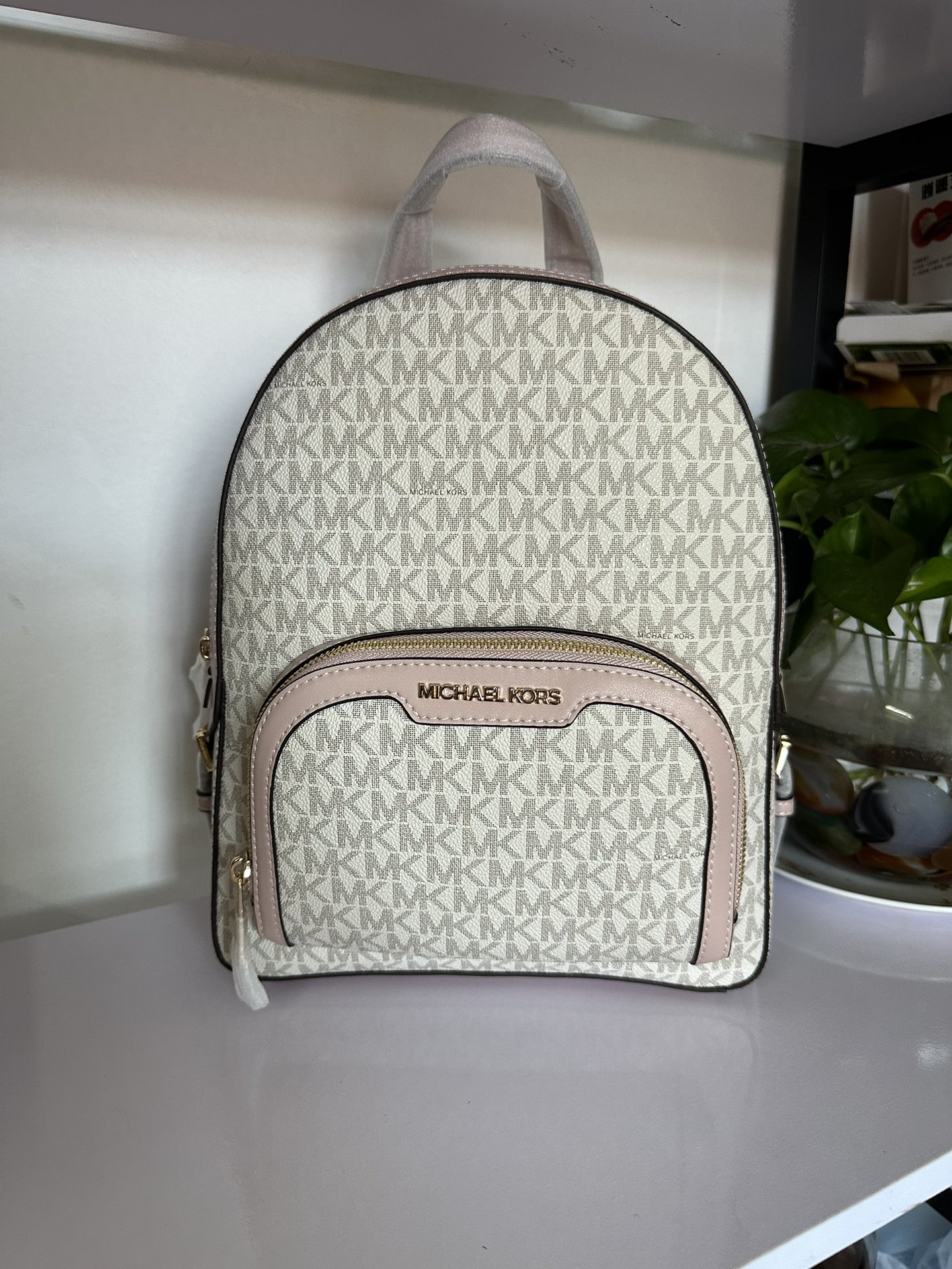 Michael Kors 2024年新款AMK背包2拼皮中号 A