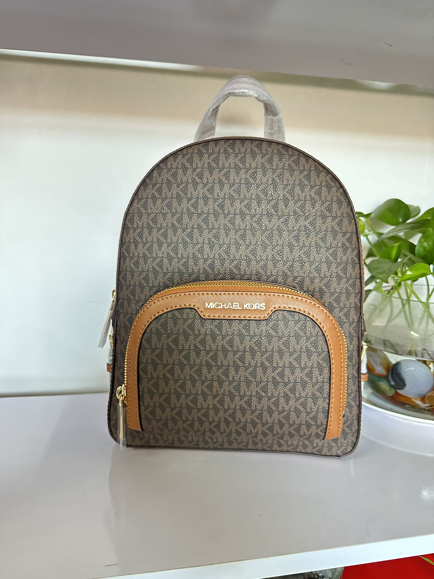 Michael Kors 2024年新款AMK背包2拼皮中号 A