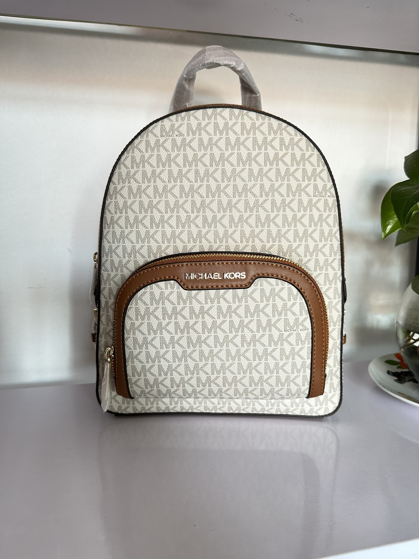 Michael Kors 2024年新款AMK背包2拼皮中号 A