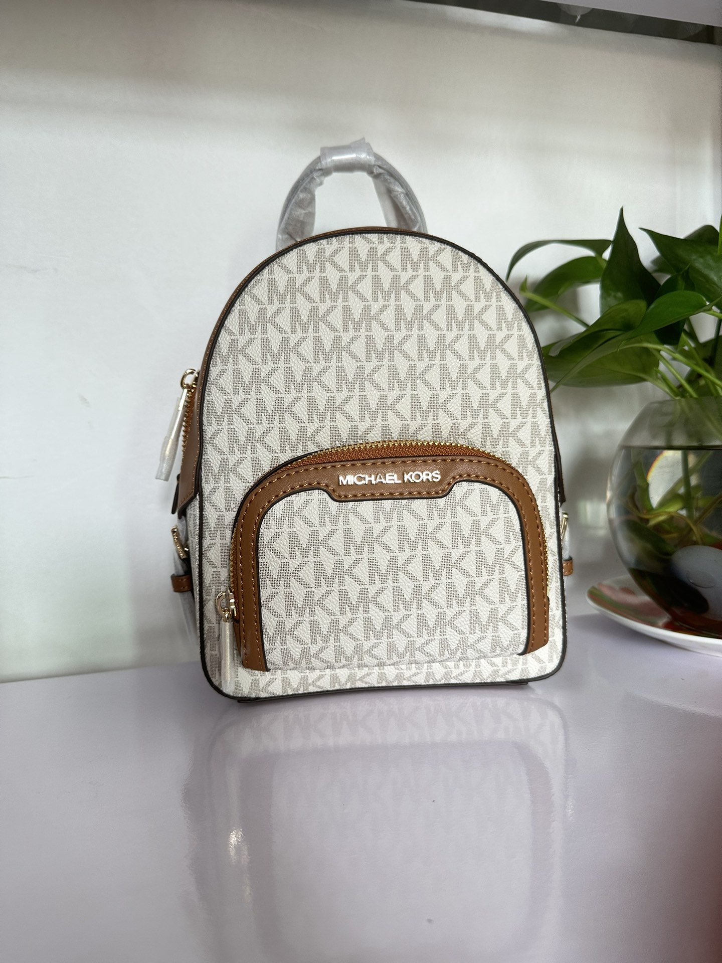 Michael Kors 新款AMK背包2拼皮小号，A