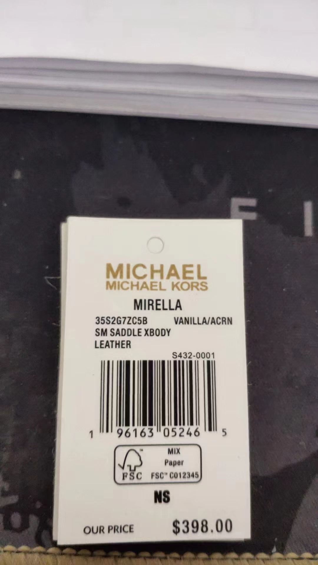 Michael Kors 小号独家新款帆布同款