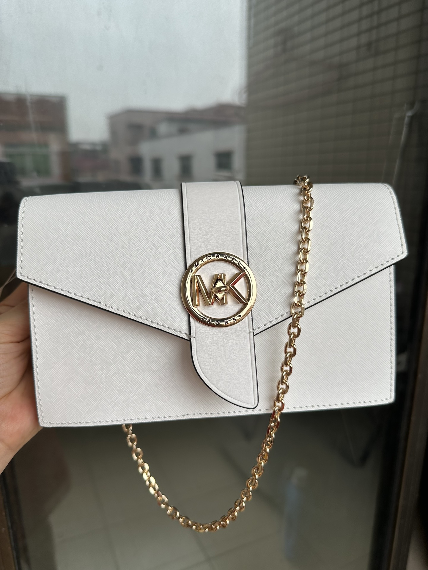 Michael Kors MK专用材料加牛皮配制而