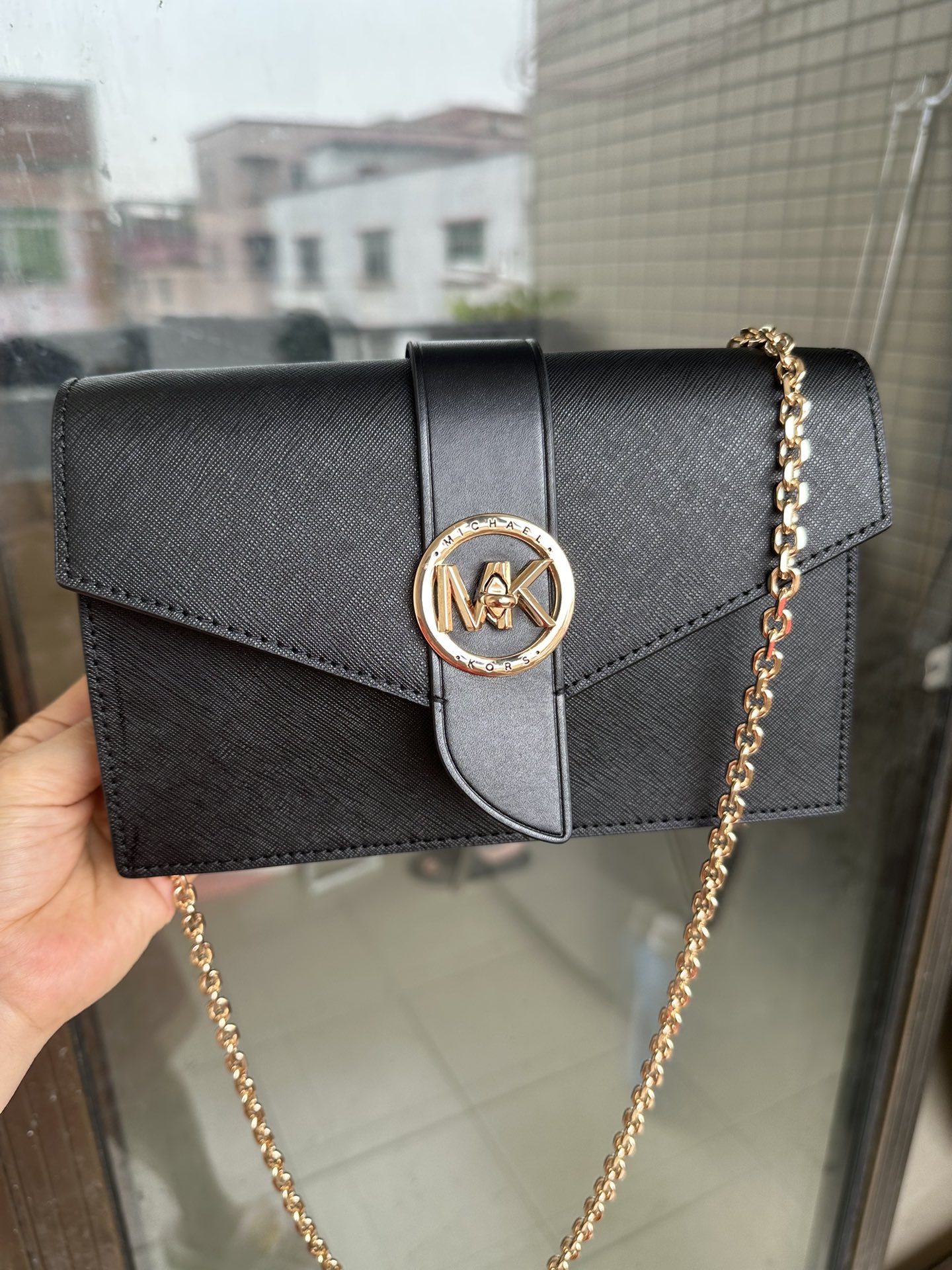 Michael Kors MK专用材料加牛皮配制而
