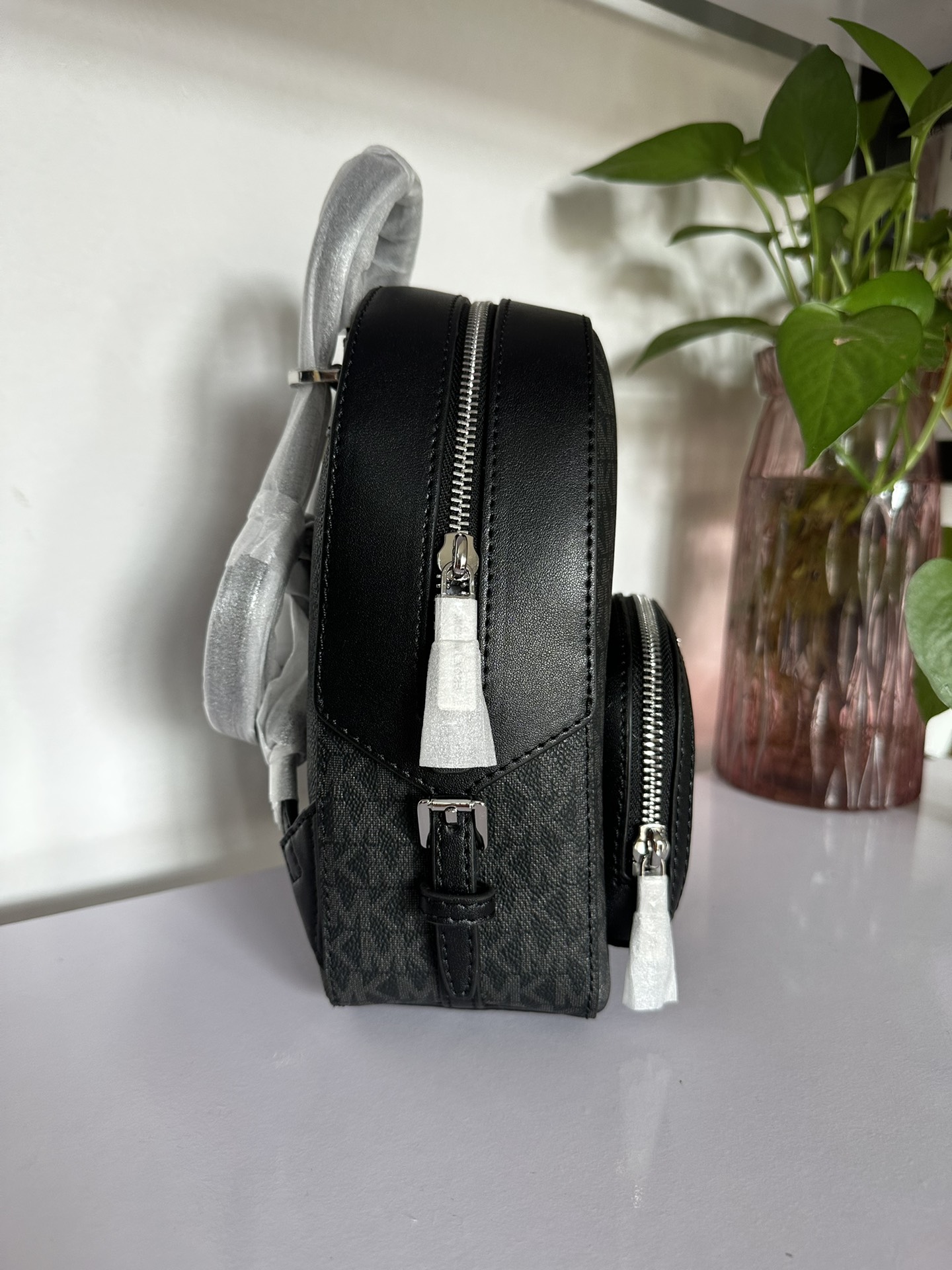 Michael Kors 新款AMK背包2拼皮小号，A