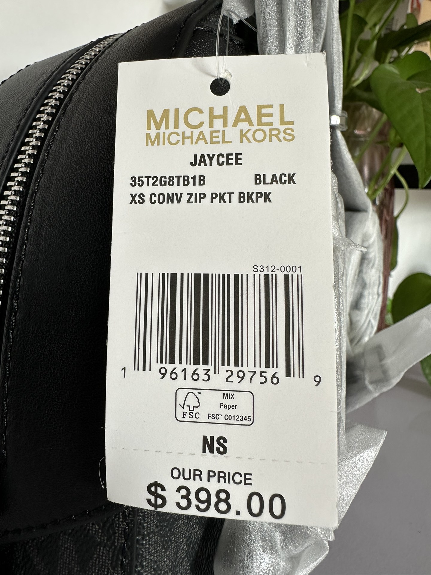 Michael Kors 新款AMK背包2拼皮小号，A