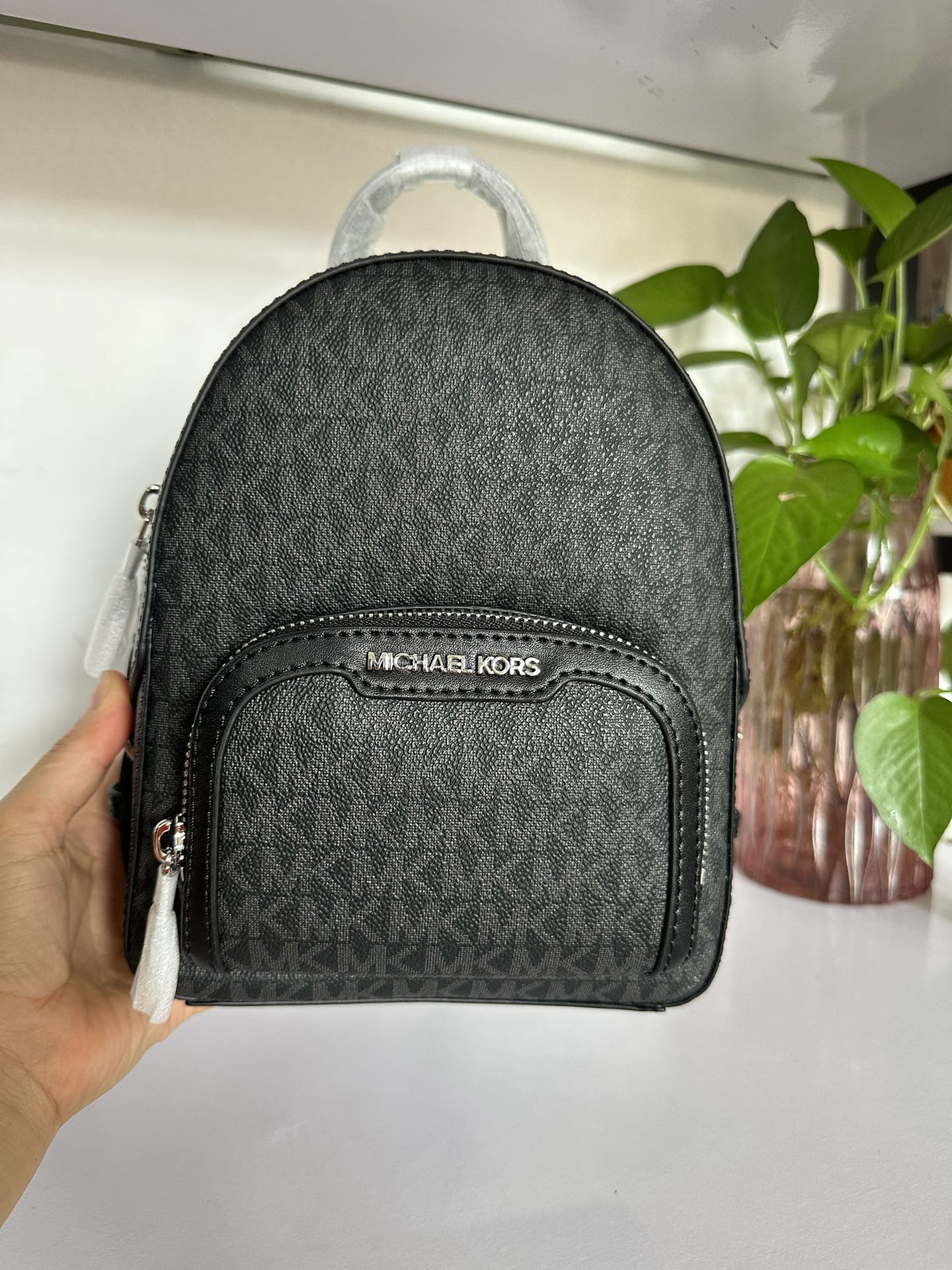 Michael Kors 新款AMK背包2拼皮小号，A