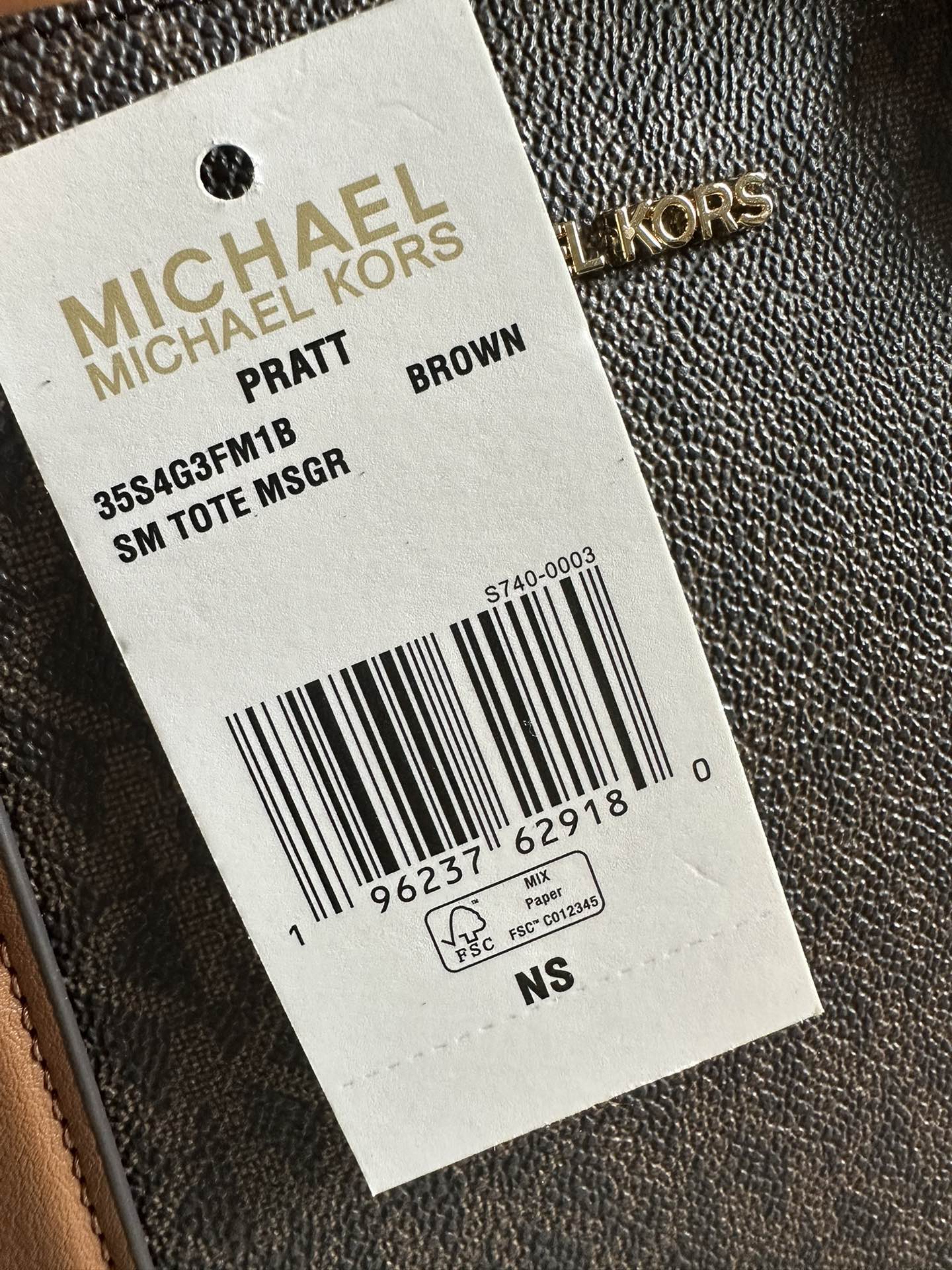 Michael Kors 2024年新小号托特包