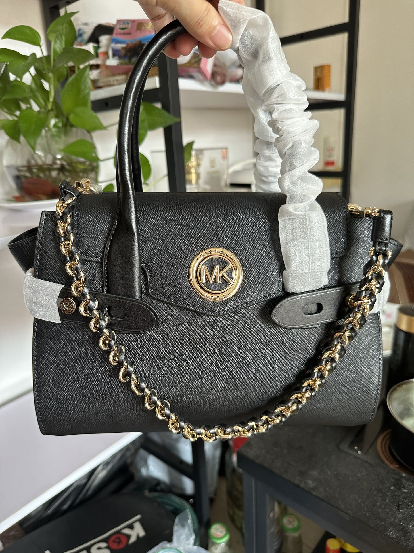 Michael Kors 耳朵包黑色