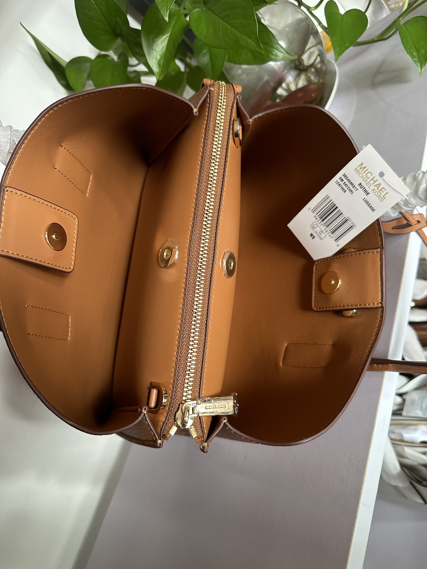 Michael Kors 2024年MK新开口笑单肩包 迈克.科尔斯（MICHAEL KORS）女士手提包 30S4G9RS1T