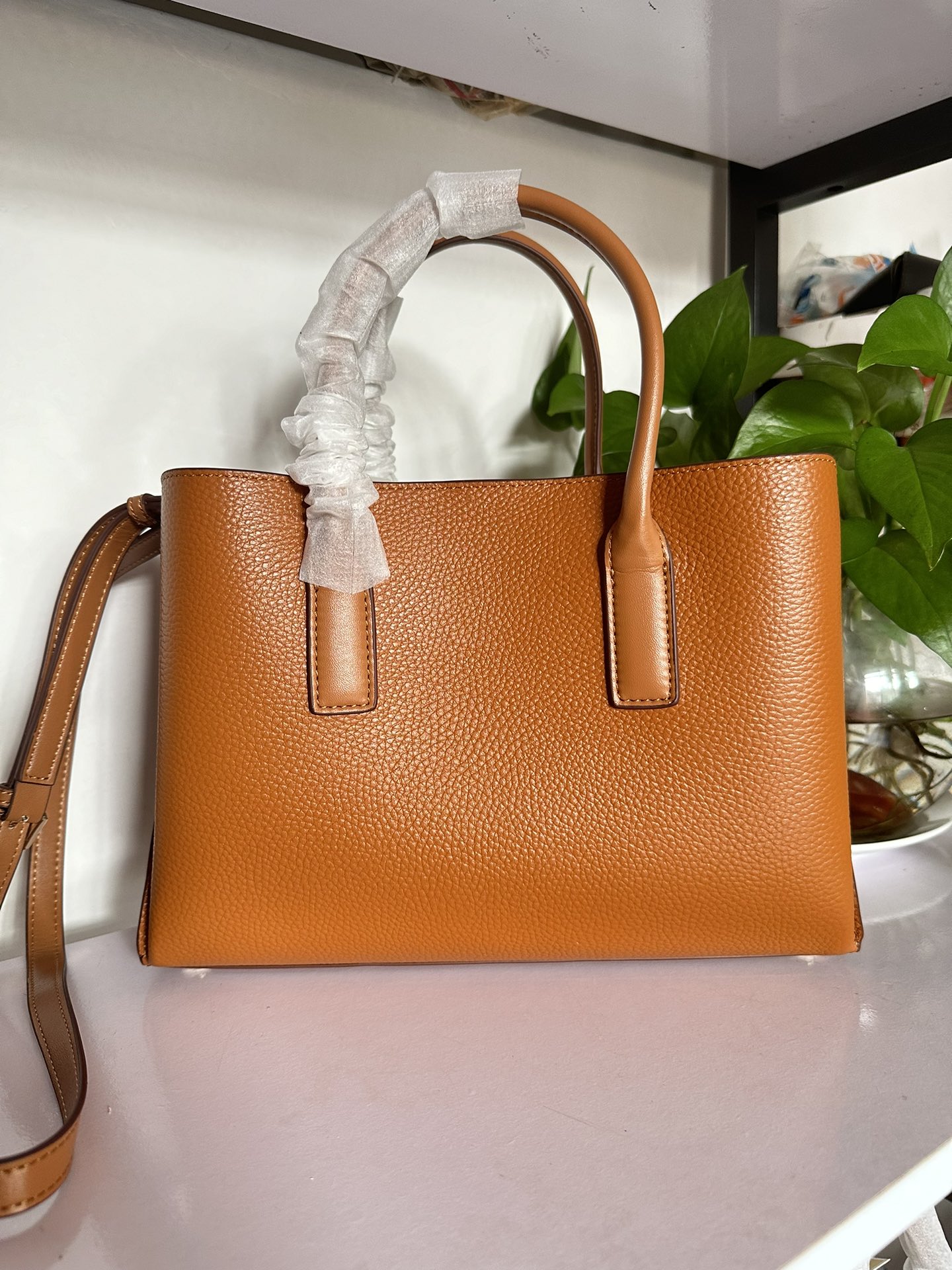 Michael Kors 2024年MK新开口笑单肩包 迈克.科尔斯（MICHAEL KORS）女士手提包 30S4G9RS1T