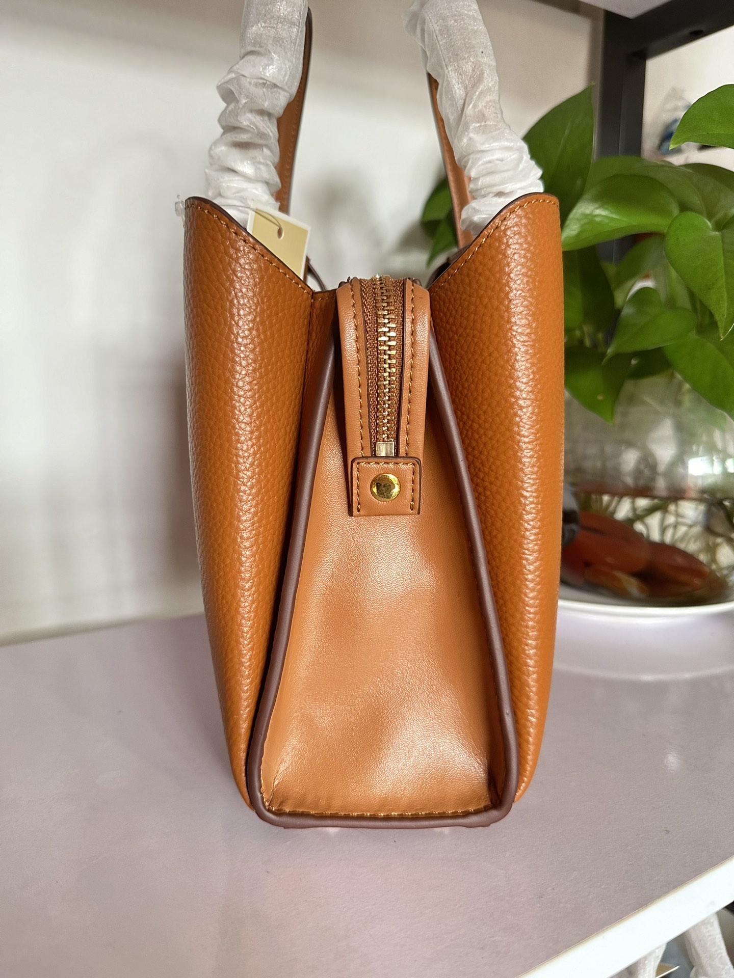 Michael Kors 2024年MK新开口笑单肩包 迈克.科尔斯（MICHAEL KORS）女士手提包 30S4G9RS1T