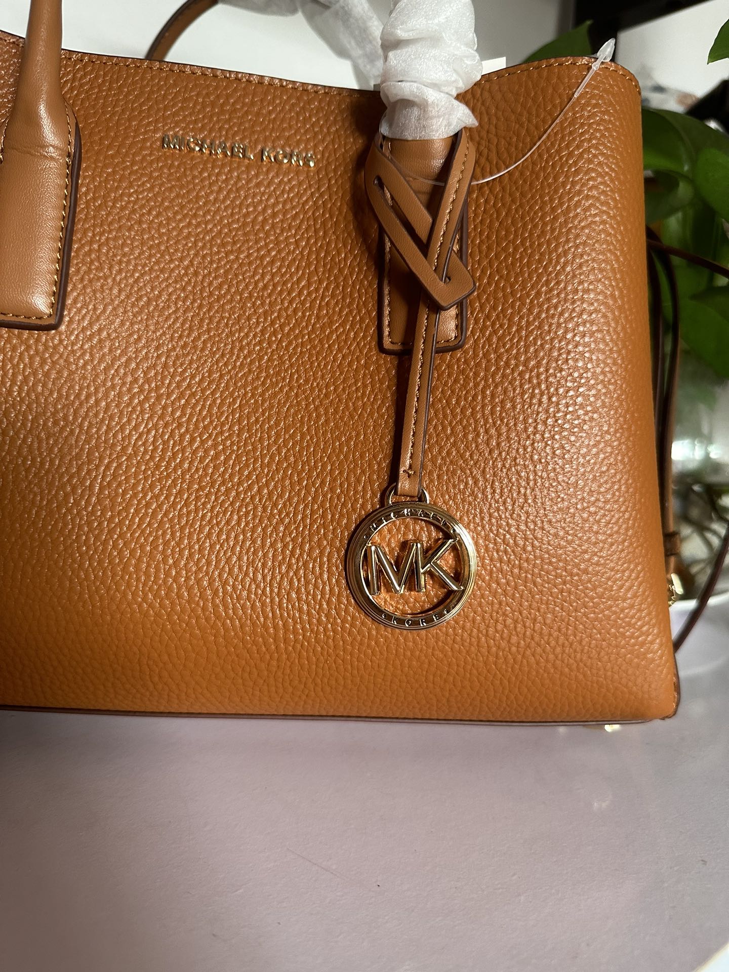 Michael Kors 2024年MK新开口笑单肩包 迈克.科尔斯（MICHAEL KORS）女士手提包 30S4G9RS1T