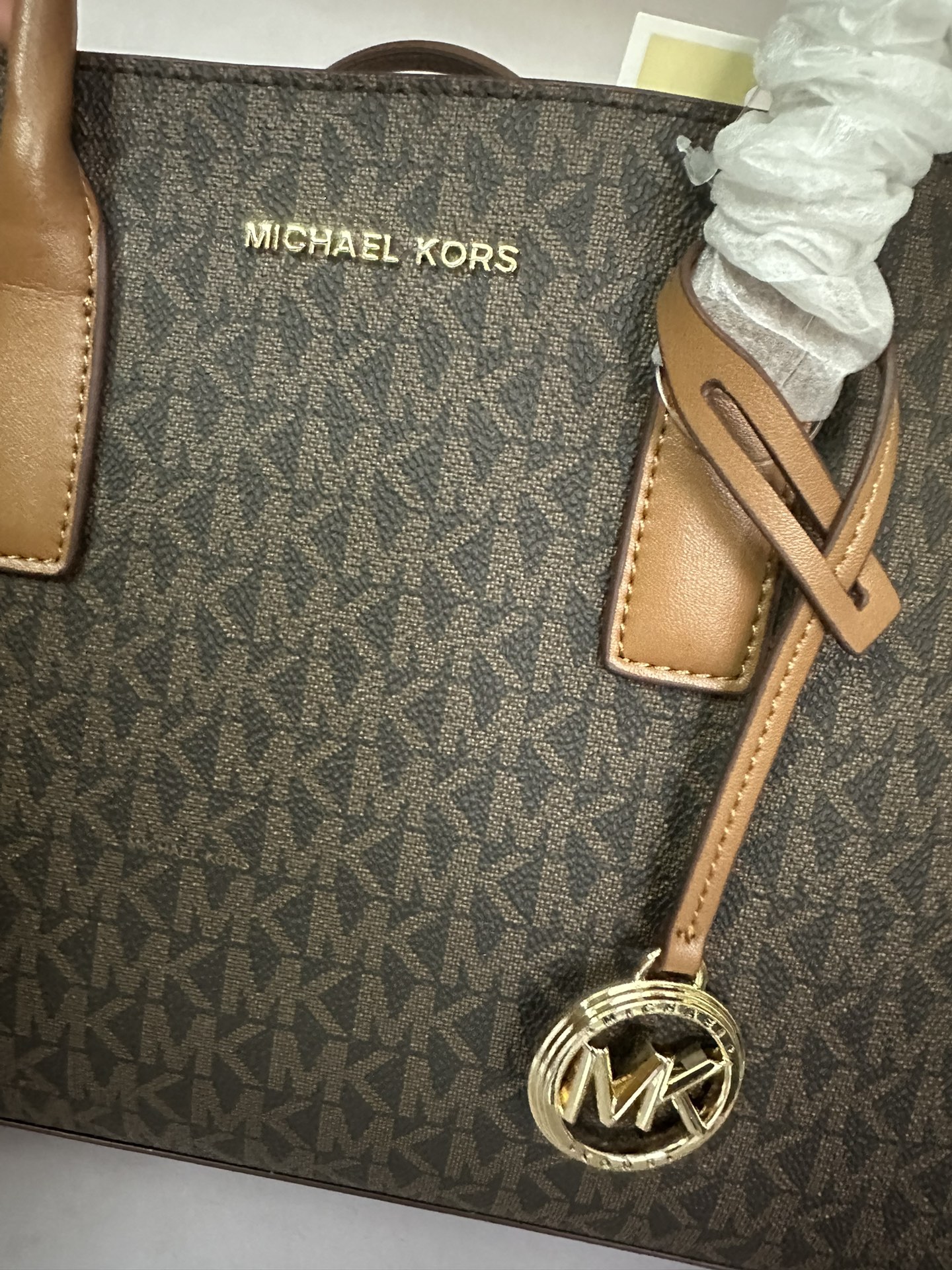 Michael Kors 2024年MK新开口笑单肩包 迈克.科尔斯（MICHAEL KORS）女士手提包 30S4G9RS1B