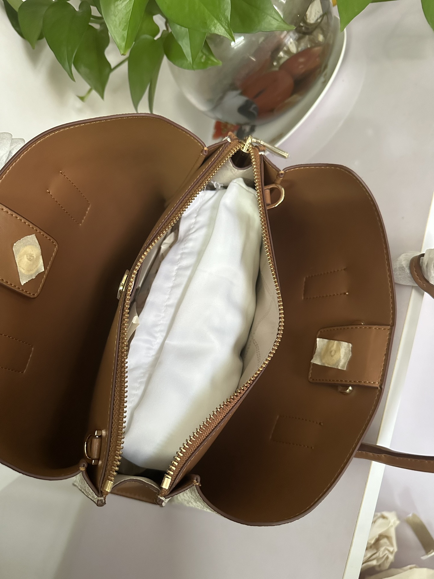 Michael Kors 2024年MK新开口笑单肩包 迈克.科尔斯（MICHAEL KORS）女士手提包 30S4G9RS1S