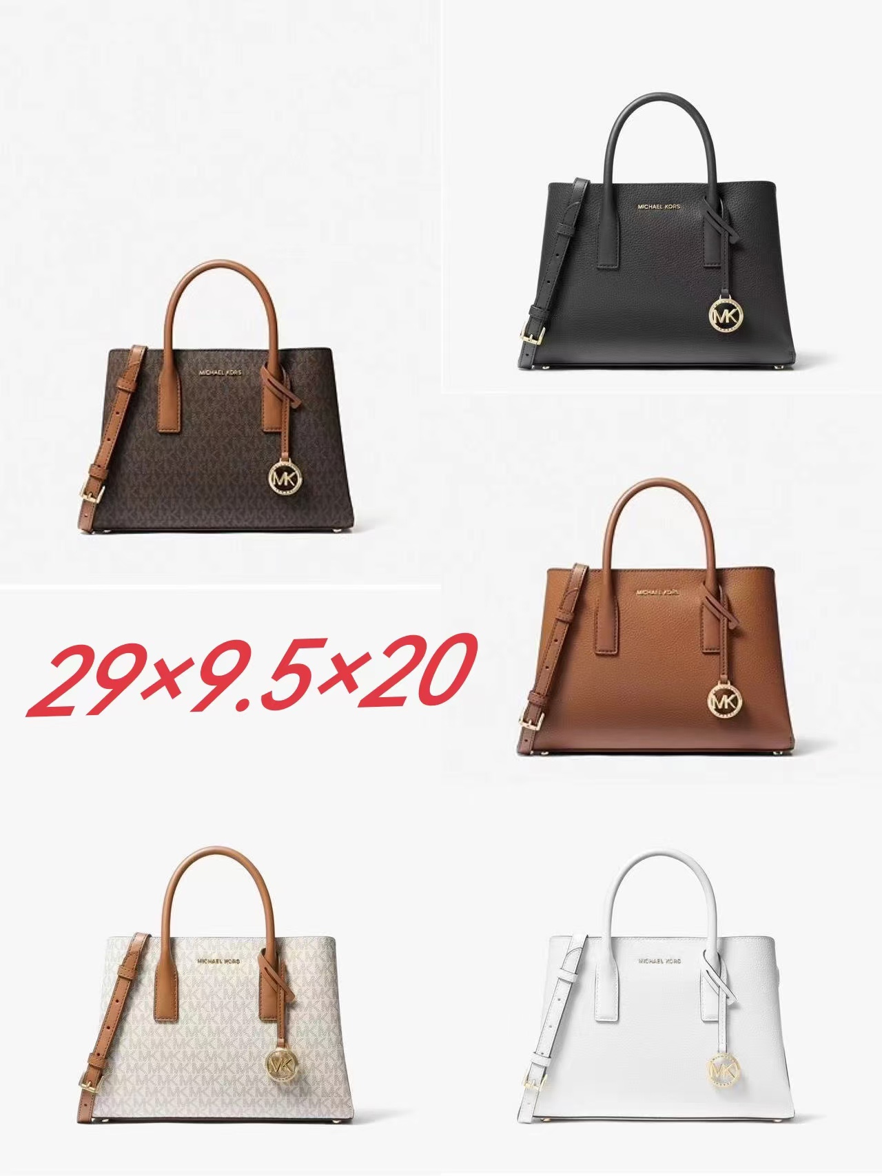 Michael Kors 2024年MK新开口笑单肩包 迈克.科尔斯（MICHAEL KORS）女士手提包