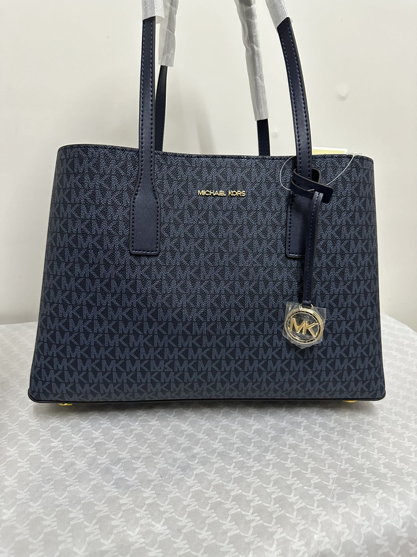Michael Kors ～2024年新款中号托特包、pv拼兰