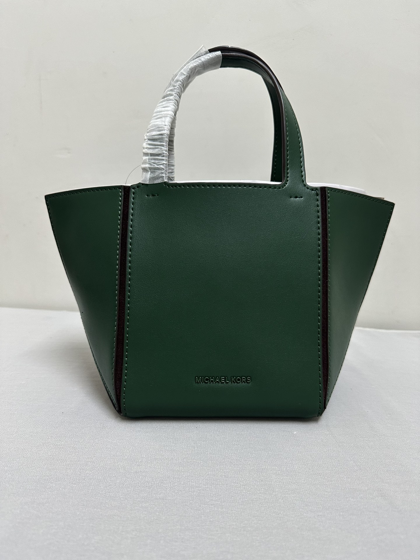 Michael Kors Mk折叠托特包小号，墨绿