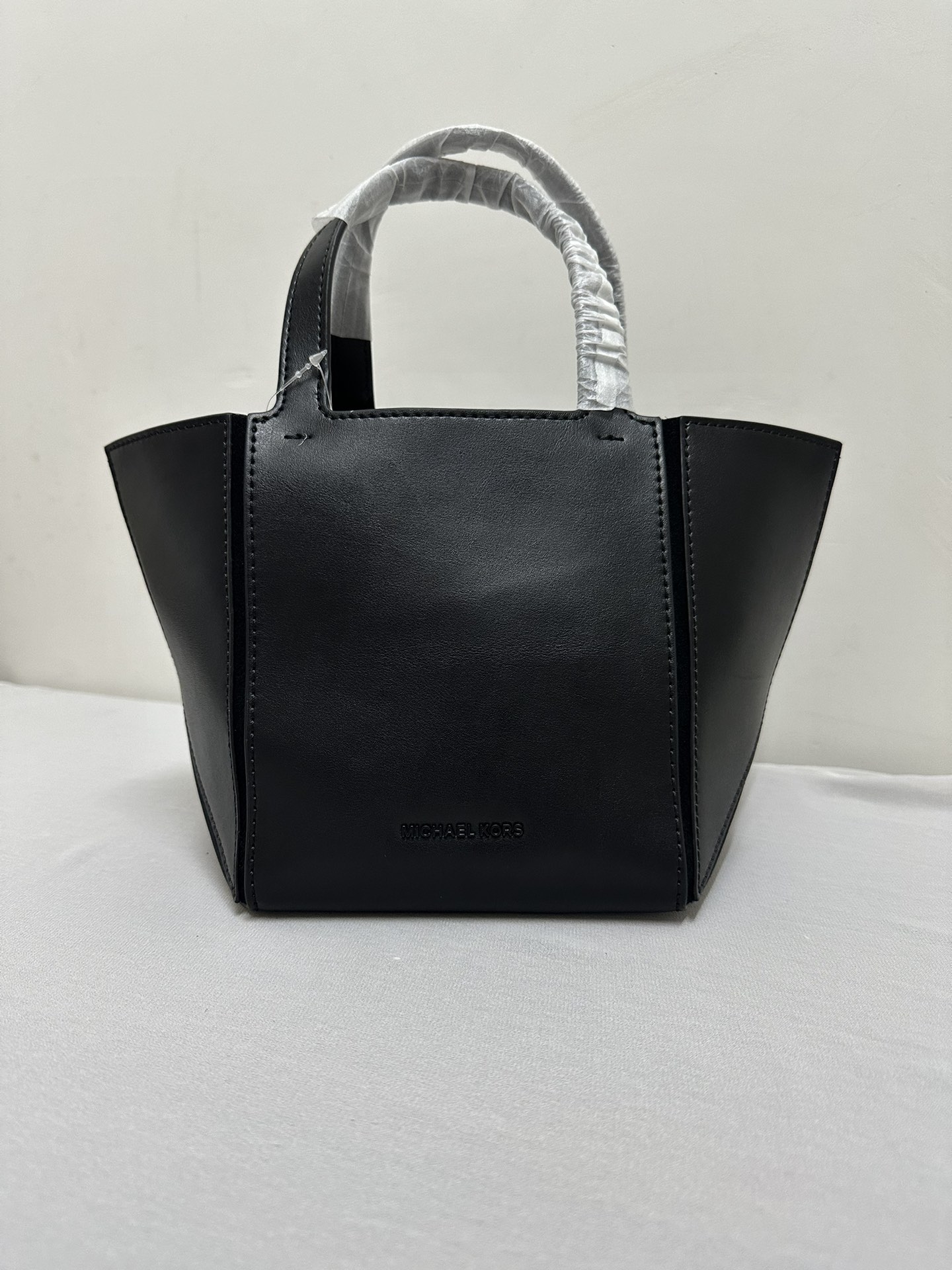 Michael Kors Mk折叠托特包小号，黑色