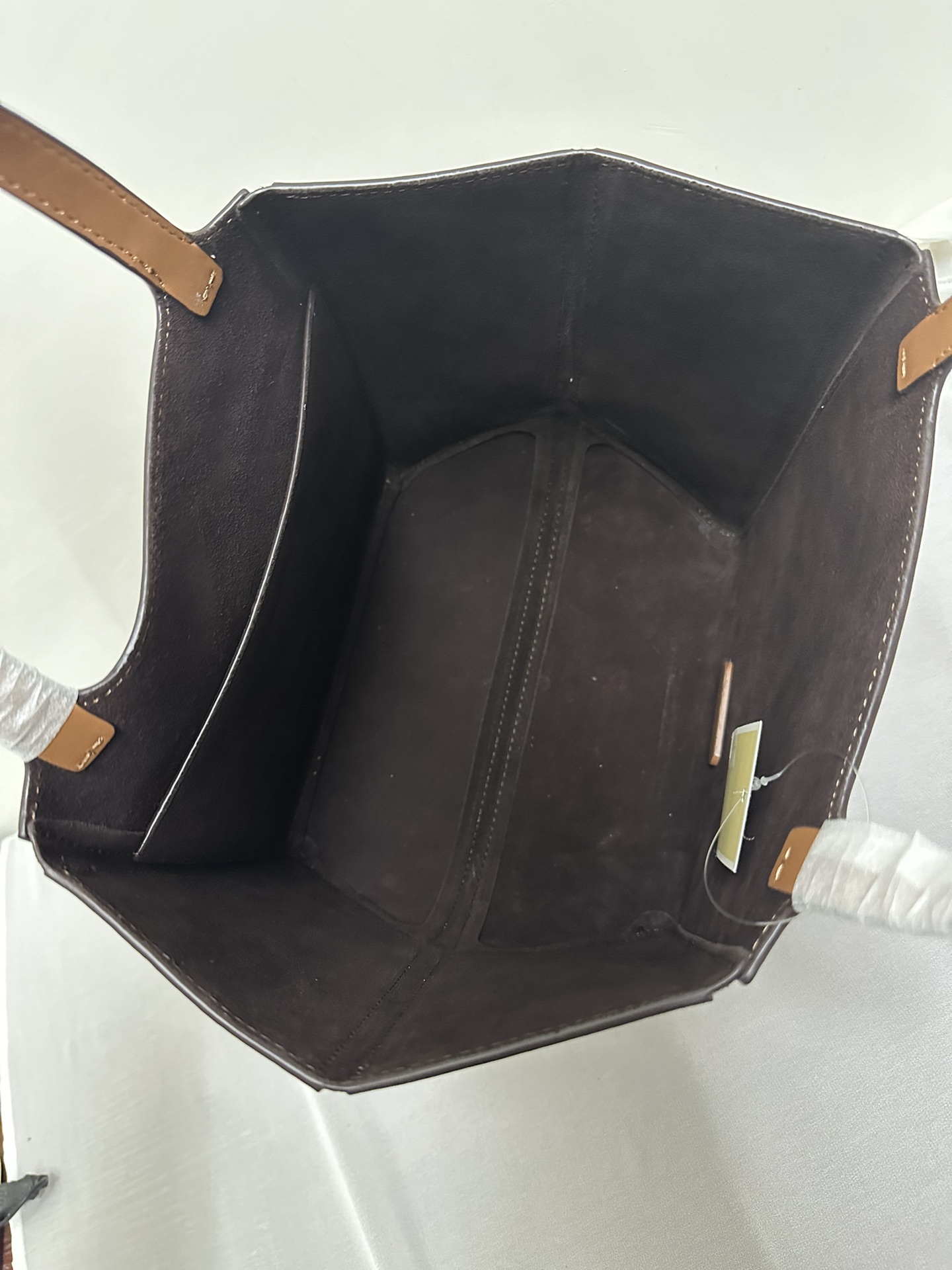 Michael Kors Mk折叠托特包中号、棕色