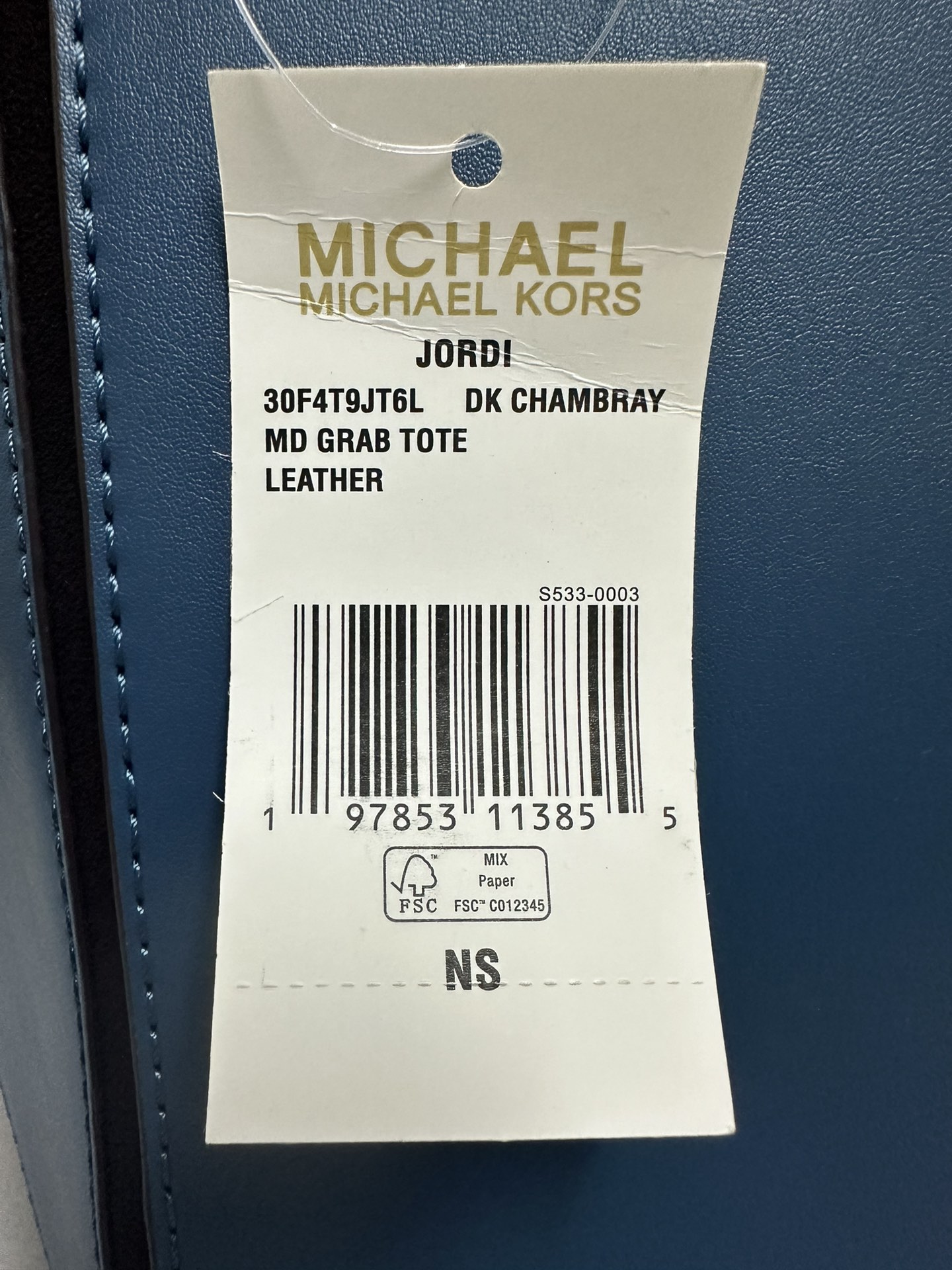 Michael Kors Mk折叠托特包中号、车菊兰