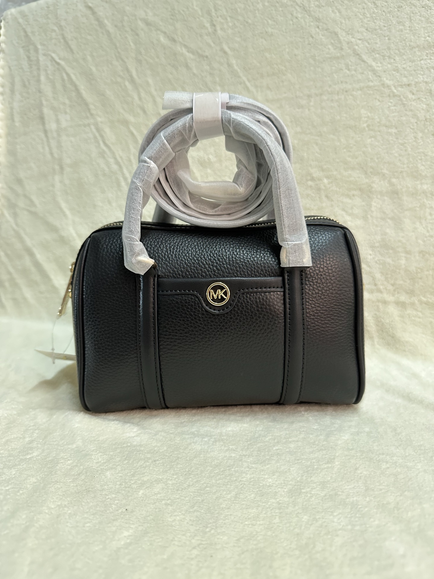Michael Kors MICHAEL KORS迈克高仕 MK Travel 女士小号老花手提斜挎包 此款 Travel 小号老花手提包
