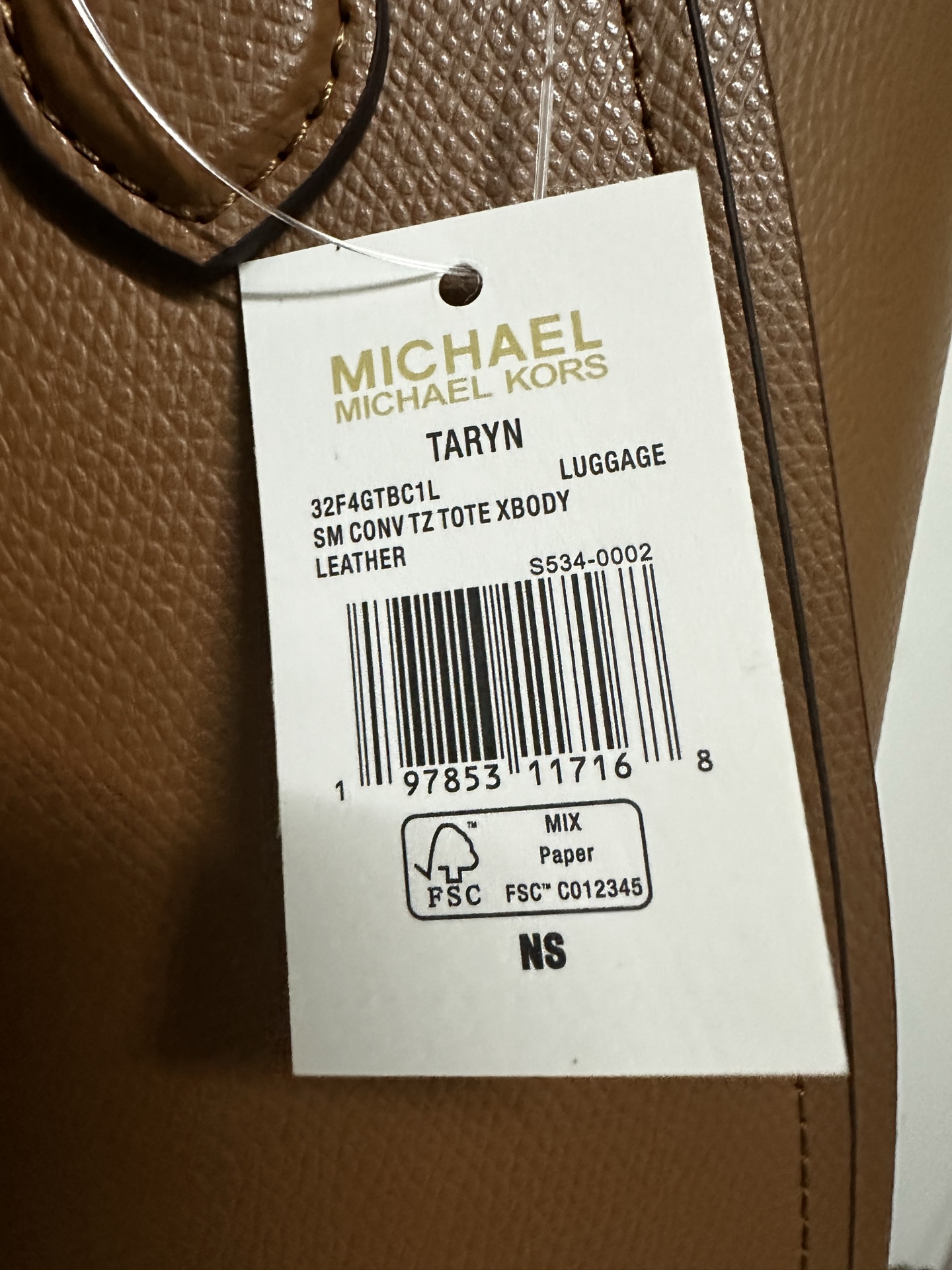 Michael Kors ～2025年M K新款。4个色。 饺子包