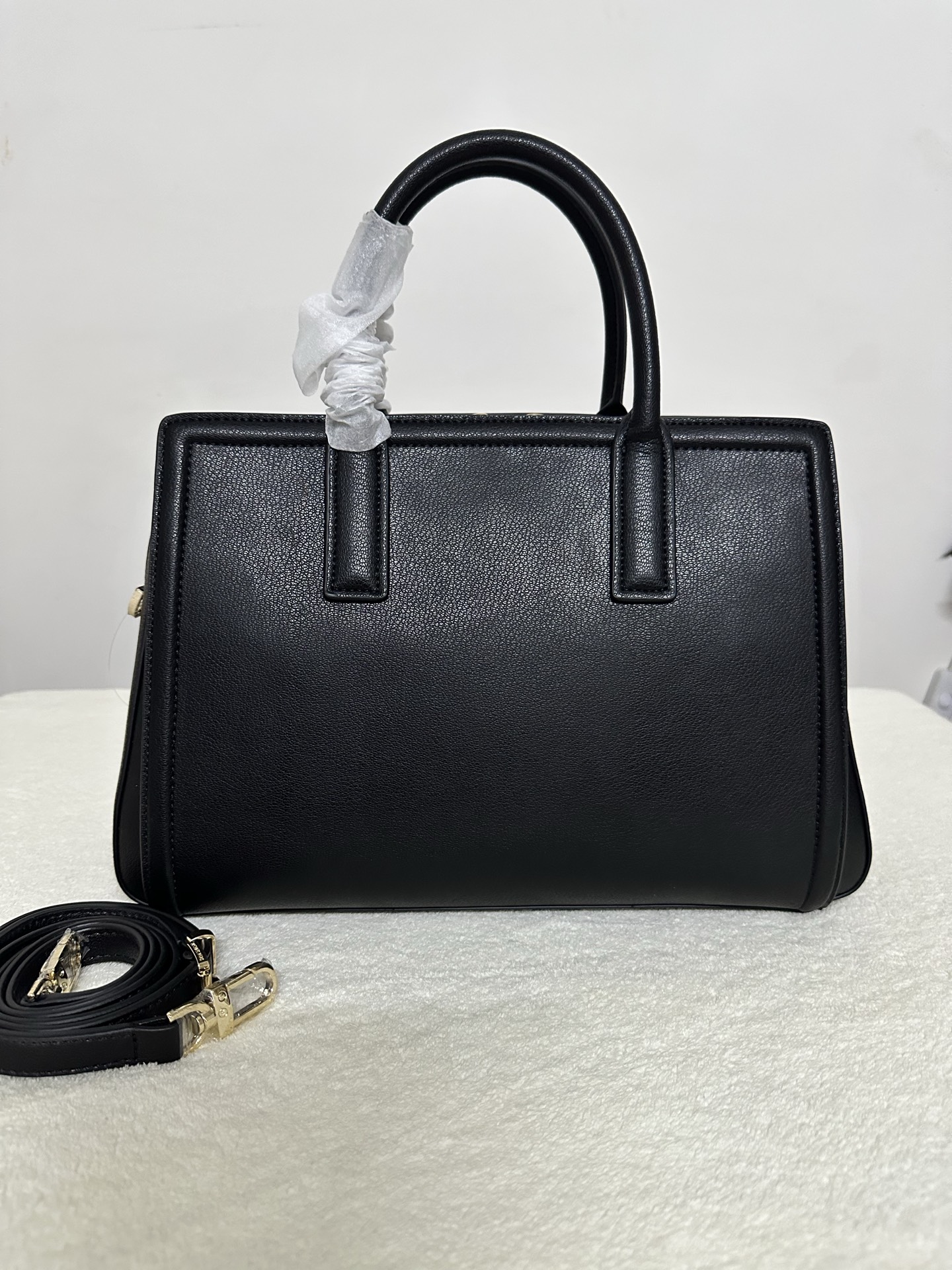 Michael Kors MK Laila 女士手提包斜挎包 黑色