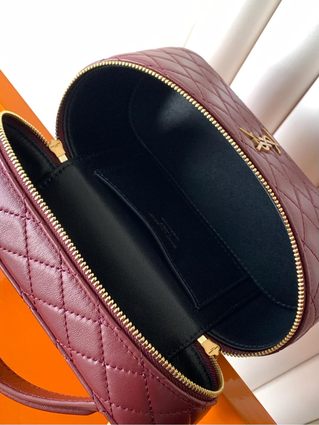 LE CASSANDRE 羊皮革ミニ手拿包 - 多機能デザイン