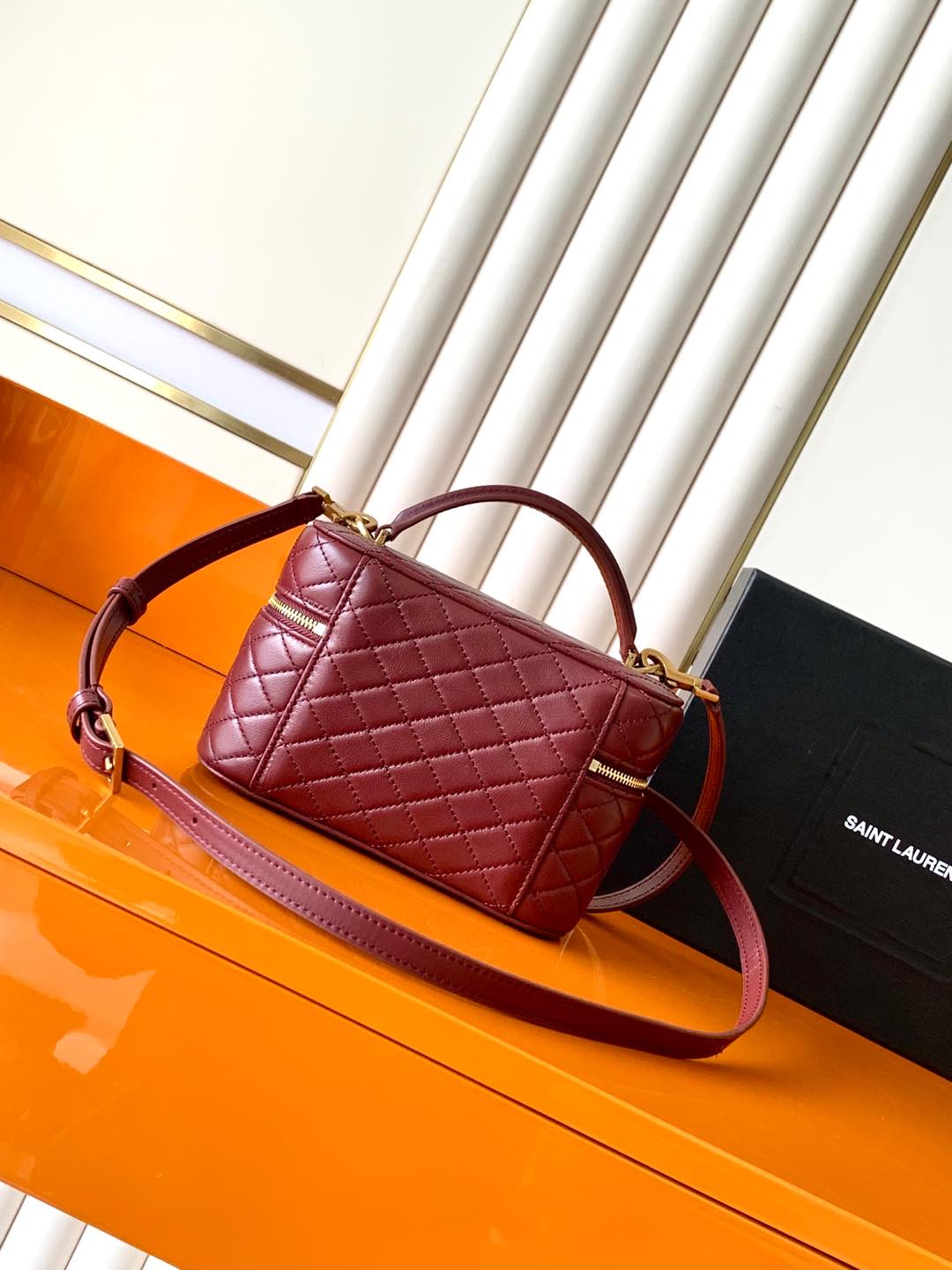 LE CASSANDRE 羊皮革ミニ手拿包 - 多機能デザイン