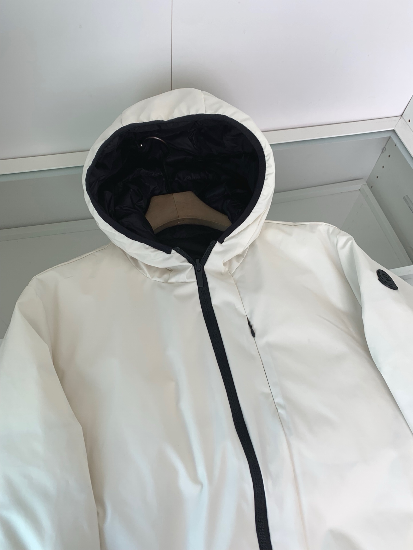 （A面三防面料）MON秋冬新款简约纯色休闲双面羽绒服！男士经典双面穿简约大气，采用三防面料，防水，防油污