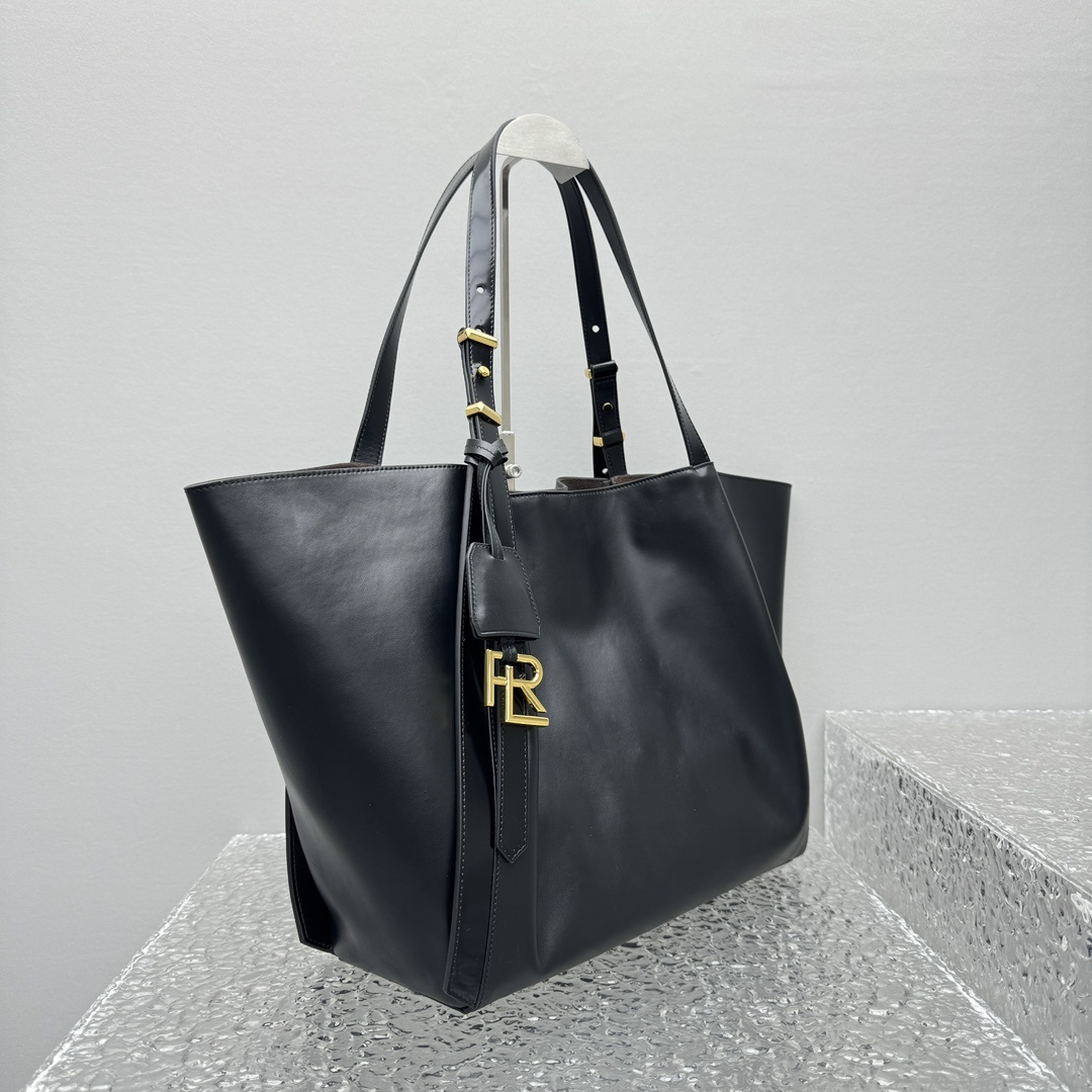 大号黑色Ralp*LaurenCollectionRL托特包新款托特运用简洁的线条与高级饱满的色调是通勤