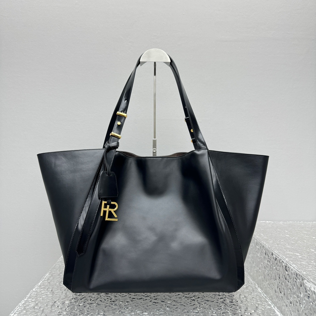 大号黑色Ralp*LaurenCollectionRL托特包新款托特运用简洁的线条与高级饱满的色调是通勤