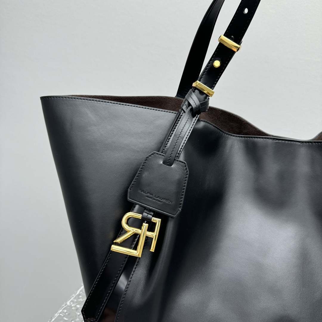 大号黑色Ralp*LaurenCollectionRL托特包新款托特运用简洁的线条与高级饱满的色调是通勤