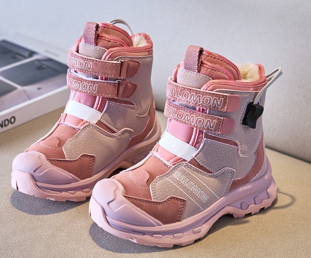 图片[2]-💘萨络蒙单板滑雪鞋BOA户外加绒雪地靴！🎈💲 🚗纯原萨络蒙单板滑雪鞋BOA户外骑行保暖靴多功能远足靴登山鞋加绒款雪地靴🛵 🔥SALOMON欧洲站最霸气高端款厚底老爹鞋户外减震款徒步鞋男女童大气雪地靴💥 🍎官网潮牌韩版最新款防滑防踢脚耐磨底透气休闲潮鞋增高童鞋雪地靴滑雪装备💋 🍒颜色： 黑，粉，棕 尺码：26-37码-选品中心