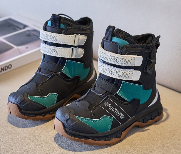 图片[2]-调💘萨络蒙高帮户外加绒雪地靴26-37 滑雪鞋BOA户外骑行保暖靴多功能远足靴登山鞋加绒款雪地靴🛵-选品中心