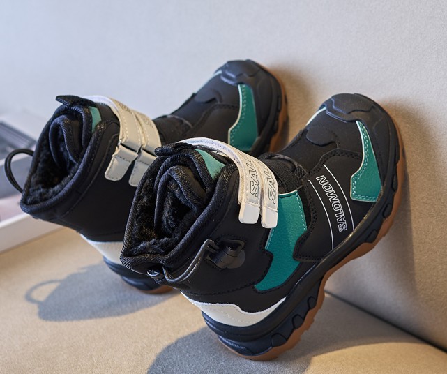 图片[5]-调💘萨络蒙高帮户外加绒雪地靴26-37 滑雪鞋BOA户外骑行保暖靴多功能远足靴登山鞋加绒款雪地靴🛵-选品中心