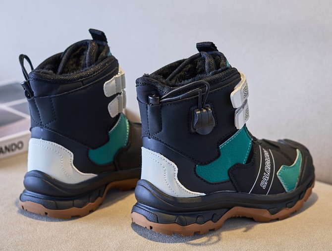 图片[6]-调💘萨络蒙高帮户外加绒雪地靴26-37 滑雪鞋BOA户外骑行保暖靴多功能远足靴登山鞋加绒款雪地靴🛵-选品中心