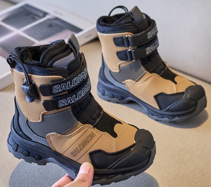 图片[4]-💘萨络蒙单板滑雪鞋BOA户外加绒雪地靴！🎈💲 🚗纯原萨络蒙单板滑雪鞋BOA户外骑行保暖靴多功能远足靴登山鞋加绒款雪地靴🛵 🔥SALOMON欧洲站最霸气高端款厚底老爹鞋户外减震款徒步鞋男女童大气雪地靴💥 🍎官网潮牌韩版最新款防滑防踢脚耐磨底透气休闲潮鞋增高童鞋雪地靴滑雪装备💋 🍒颜色： 黑，粉，棕 尺码：26-37码-选品中心