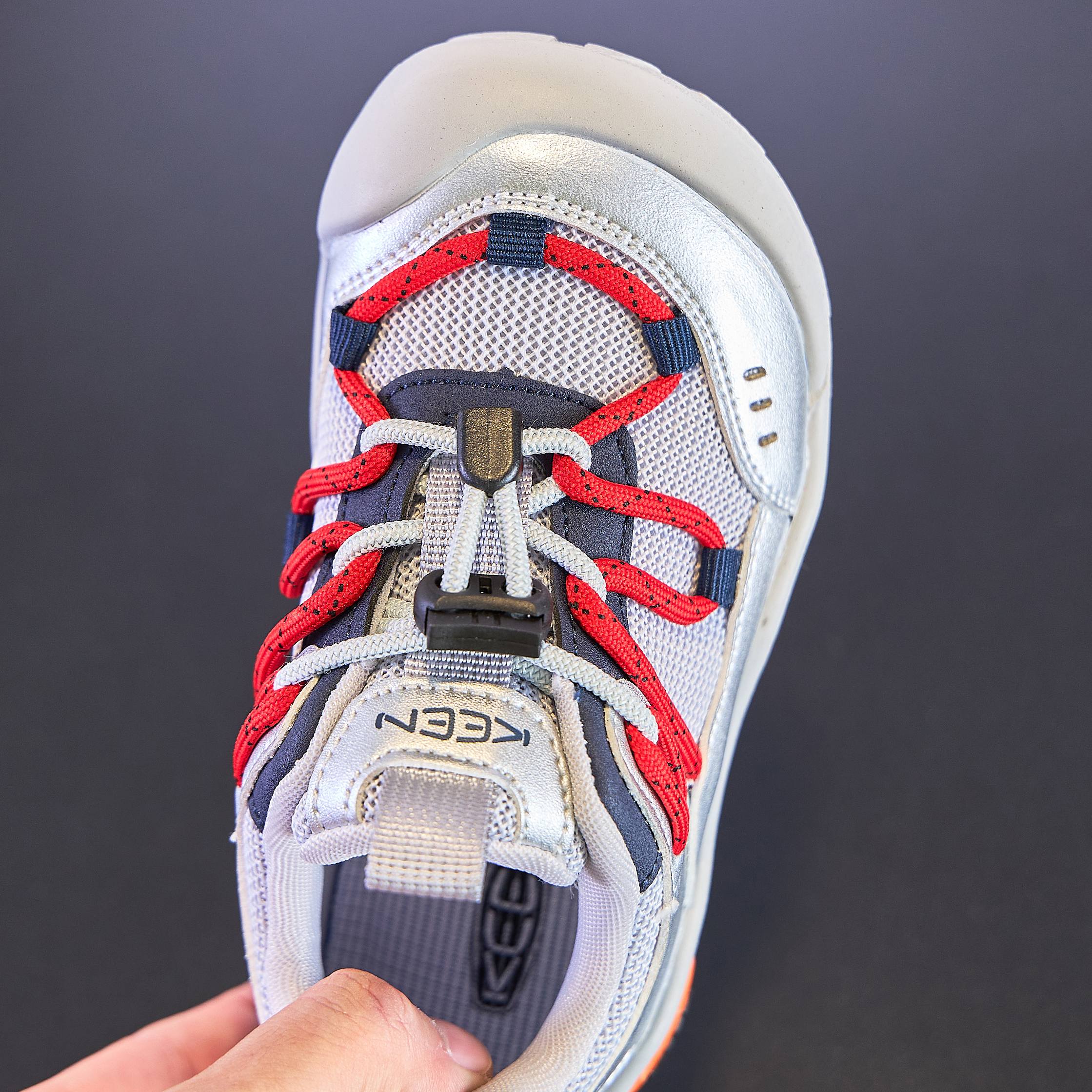 图片[3]-💝KEEN校园运动童鞋💘💲 🚗KEEN儿童校园帅气舒适透气耐磨松紧扣轻便休闲百搭童鞋🛵 🍎科恩官方新品25年最新款徒步机能防滑登山越野户外童鞋💖 🔥韩版防滑软底透气男女童飞速减震小众款包头亲子鞋童鞋🎈 🍒颜色： 紫色，银色，灰色 尺码：26-35码 实际脚长 加0.5-1CM后选内长-选品中心