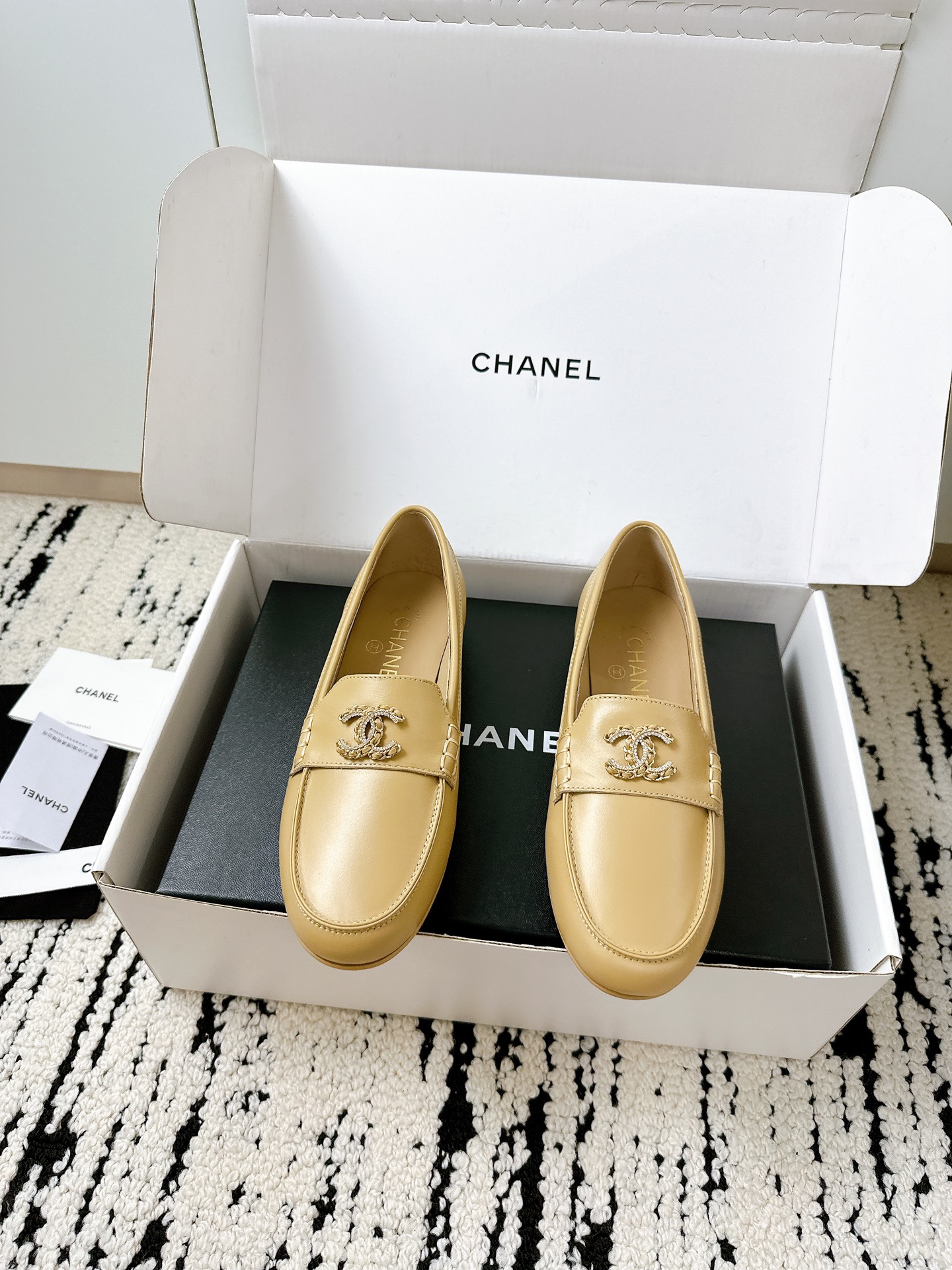 ✨CHANEL 25/A nuevos mocasines ｜ ¡Calidad de mostrador a nivel de compra, clásica y atemporal! **¡El estilo clásico que …