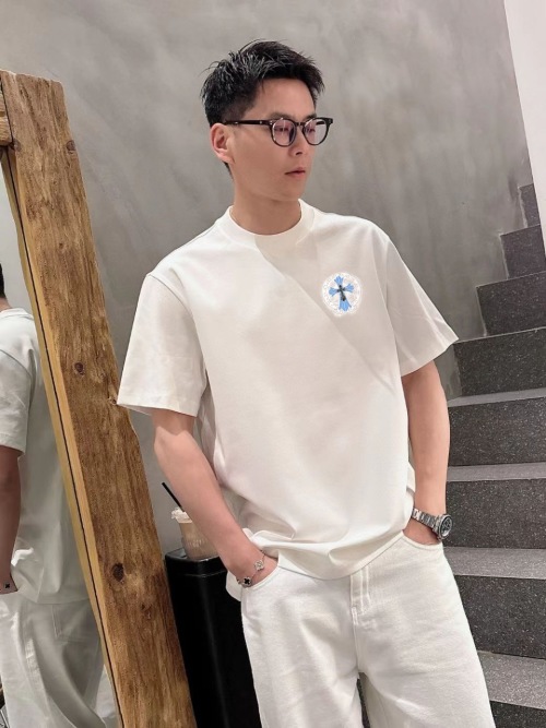 Chrome Hearts 2025 Spring/Summer Short Sleeve T-Shirt - Comfortable & Stylish 1 Chrome Hearts 2025 Spring/Summer Short Sleeve T-Shirt - Comfortable & Stylish